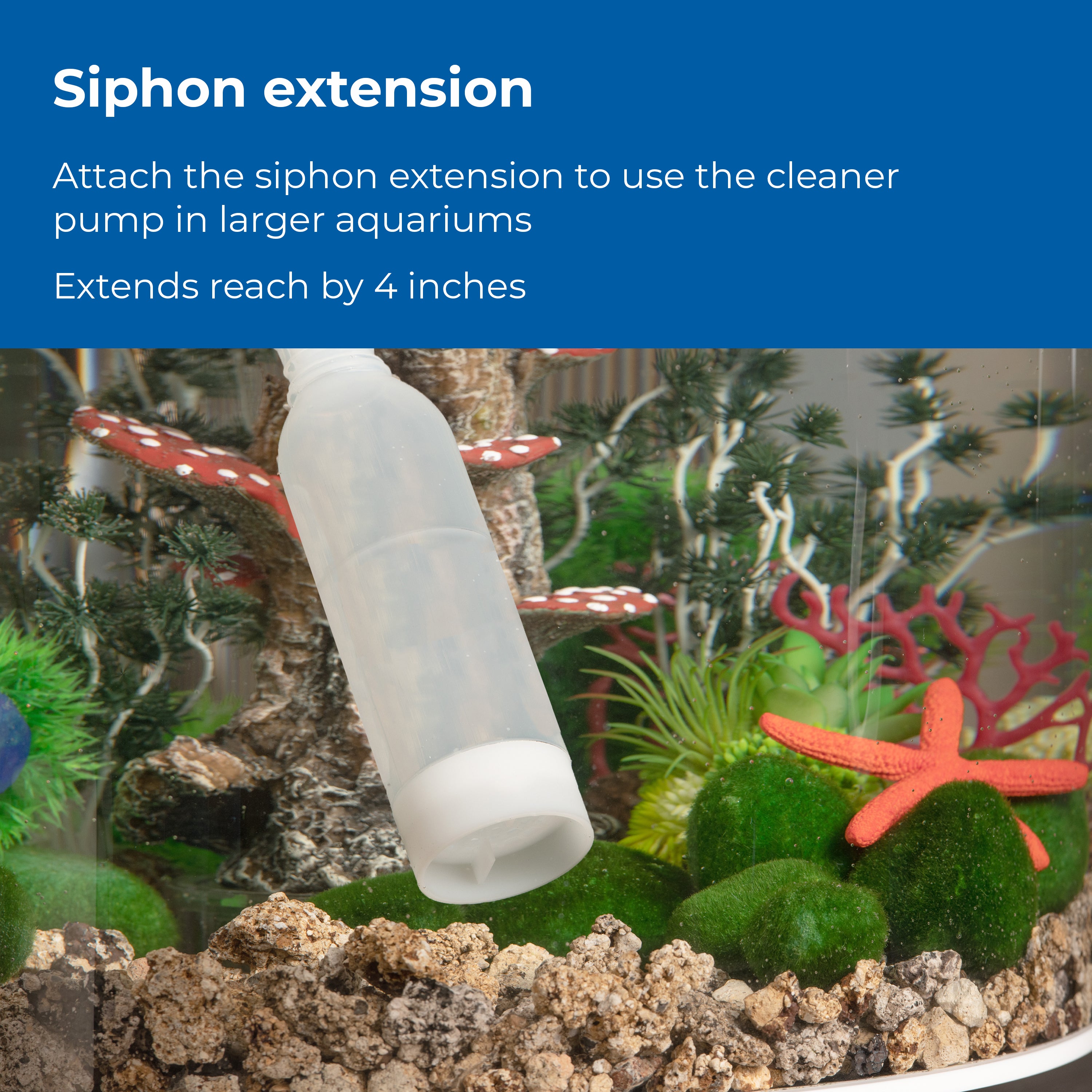 Cleaner Pump Siphon extension