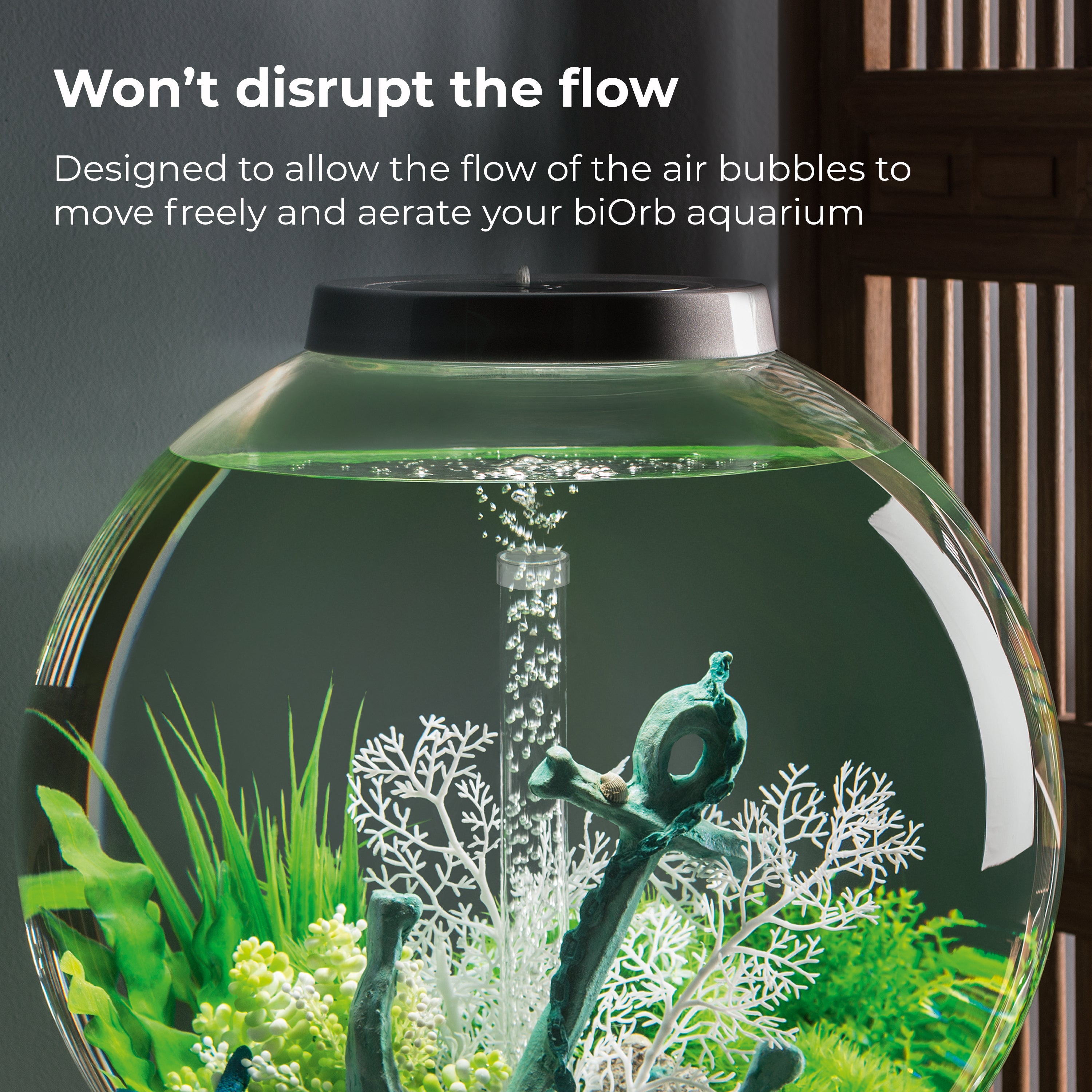 Bubble Tube Guard - Won't disrupt the flow