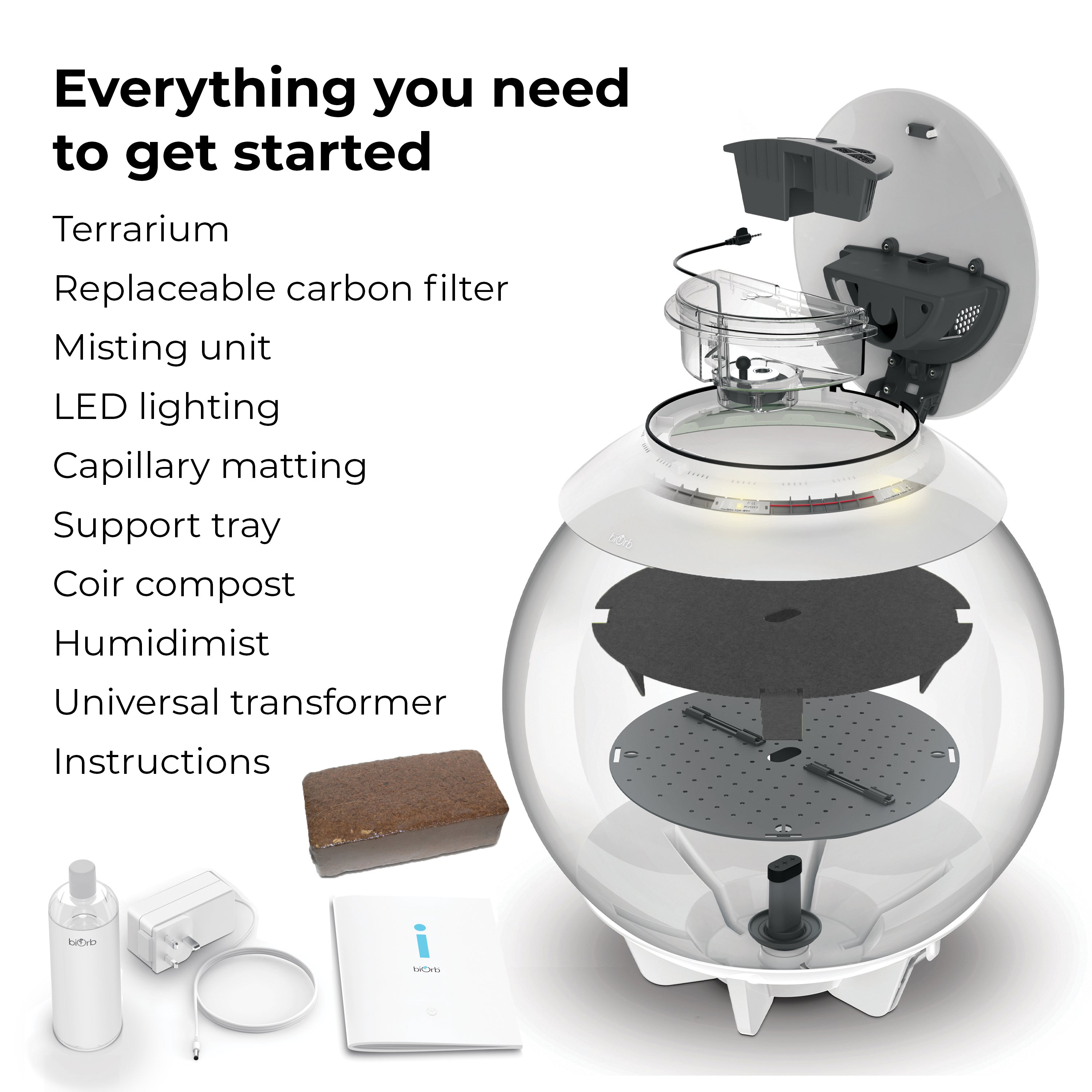 AIR 60 Terrarium - Everything you need to get started