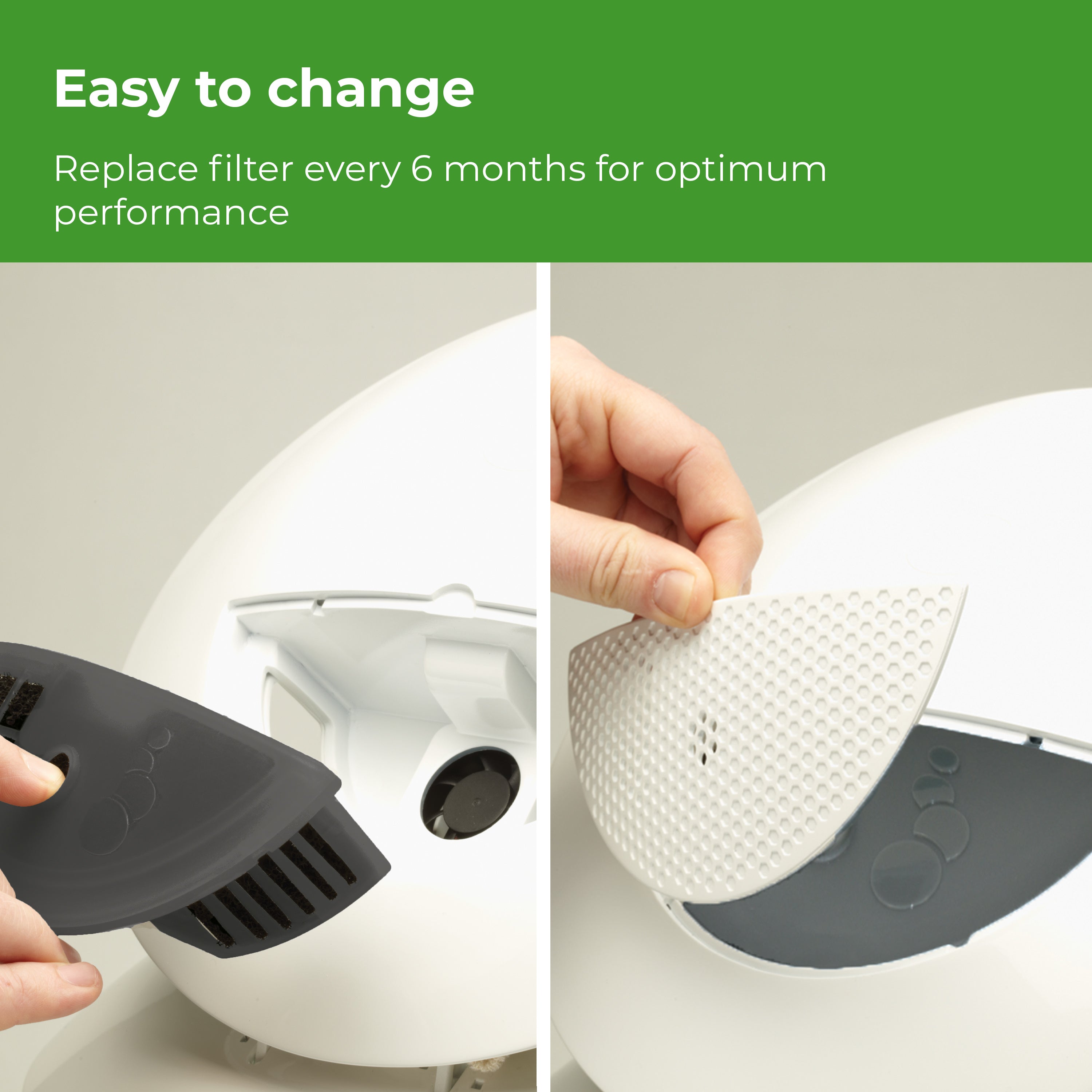 AIR 60 Filter Cartridge - Easy to Change