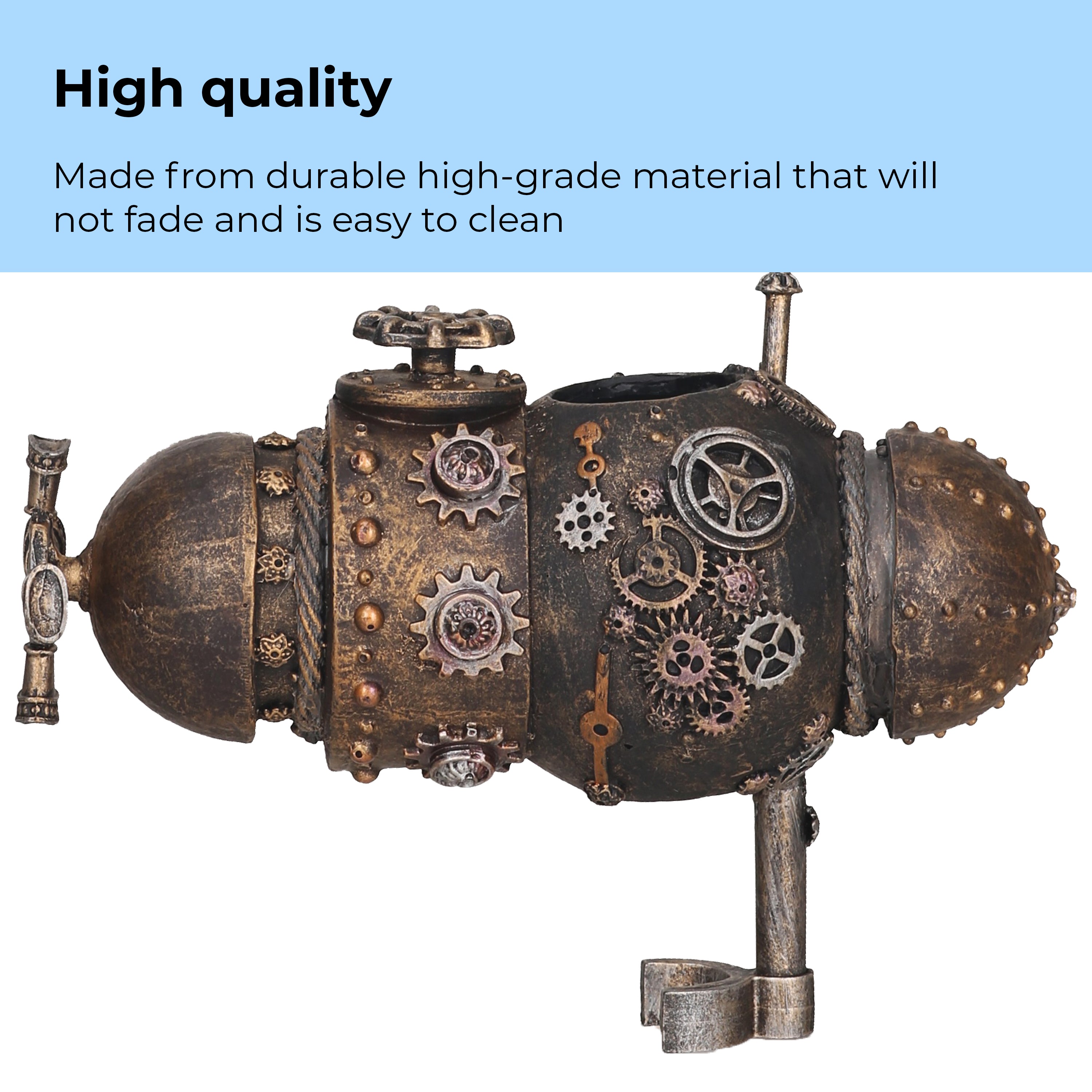 Medium Submarine Sculpture - High quality