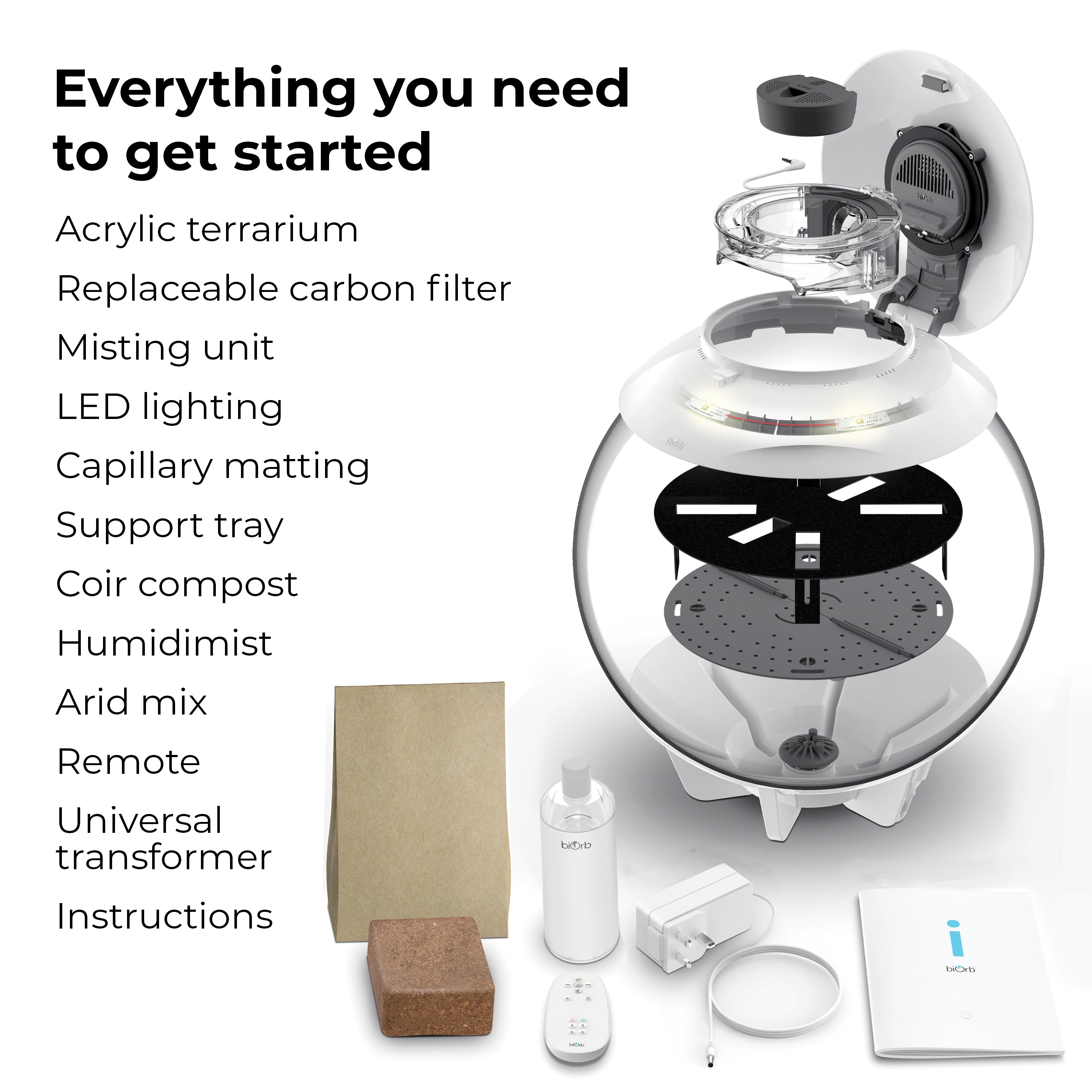 AIR 30 Terrarium - Everything you need to get started