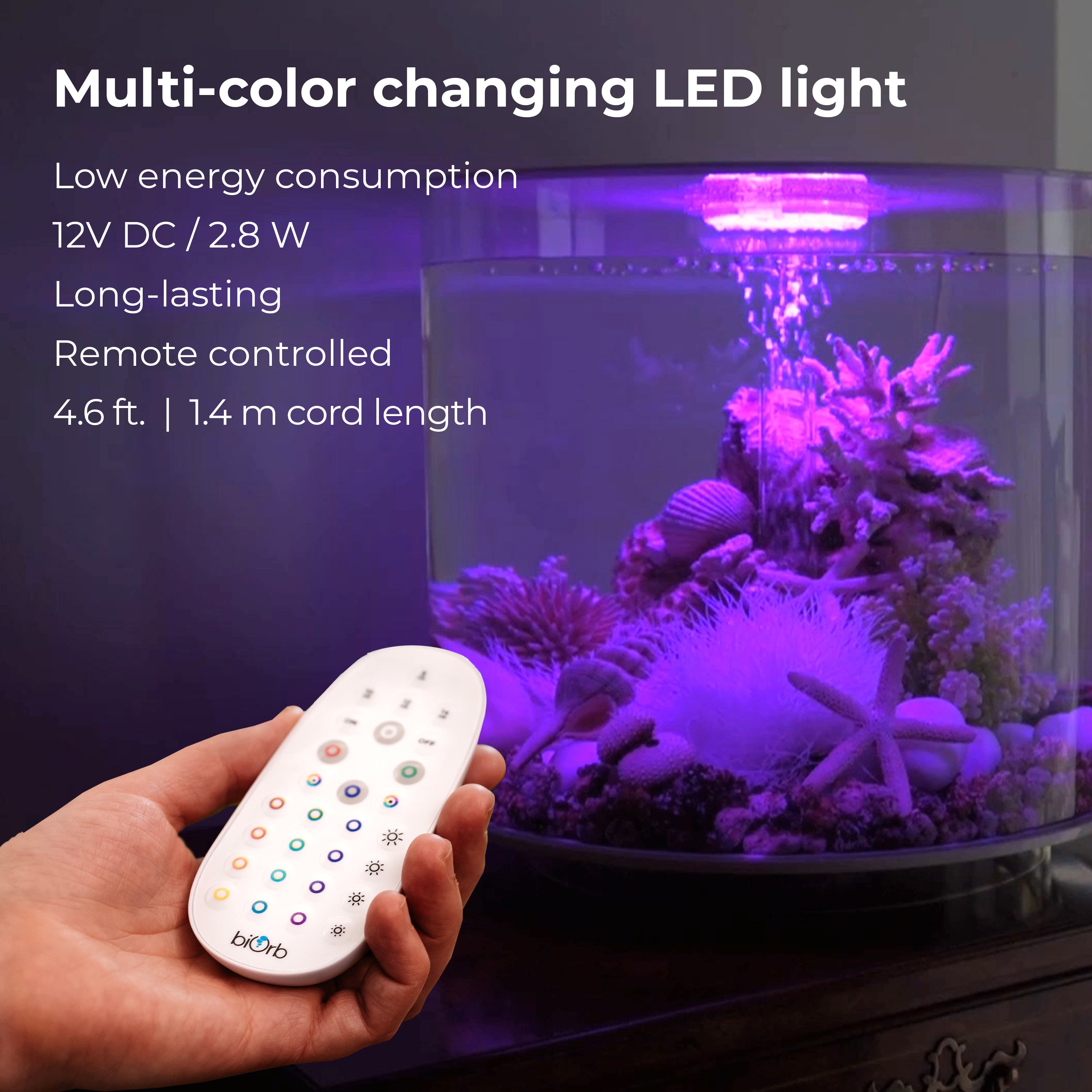 Small MCR LED Light Accessory - Multi-color changing LED light