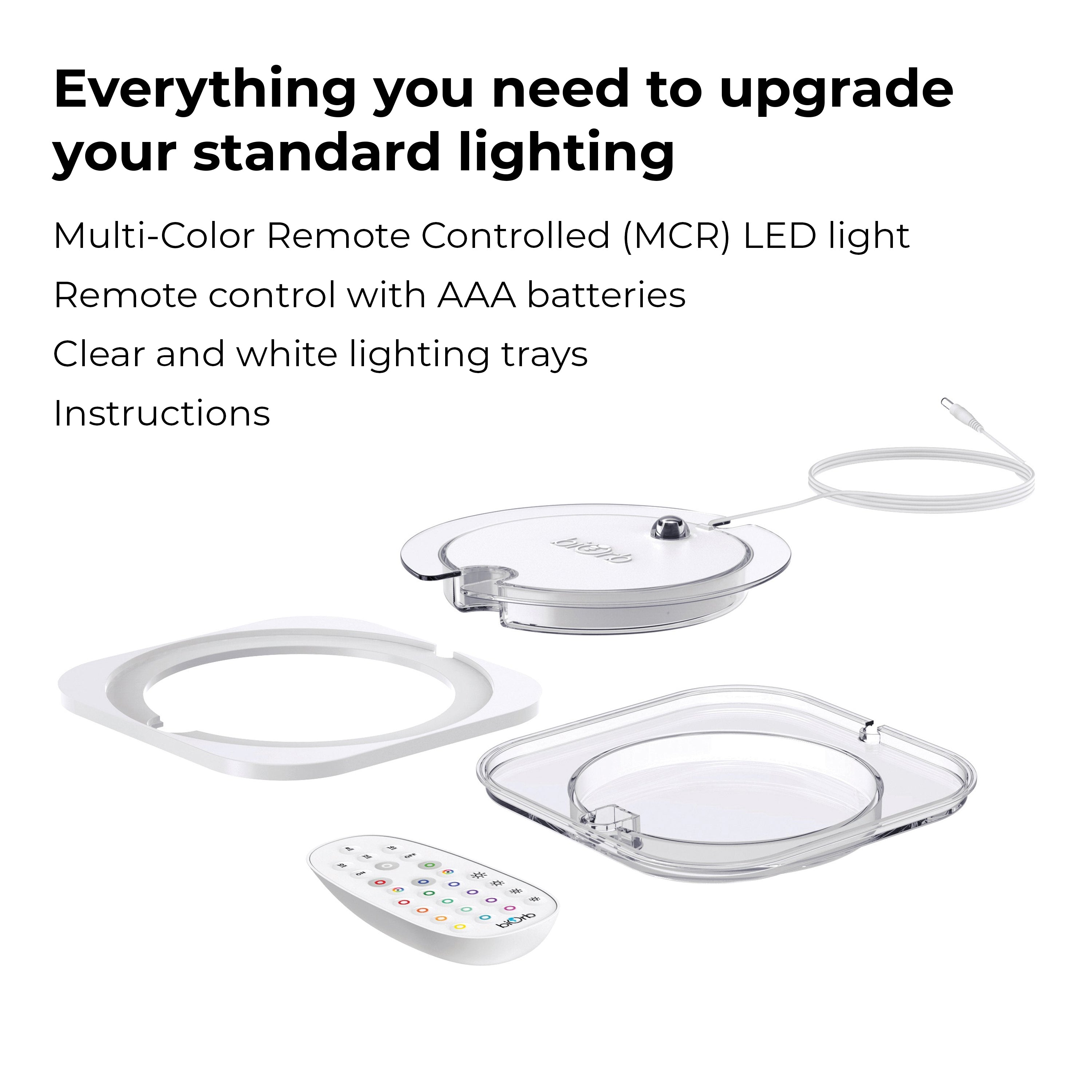 Large MCR LED Light Accessory - Everything you need to upgrade your standard lighting