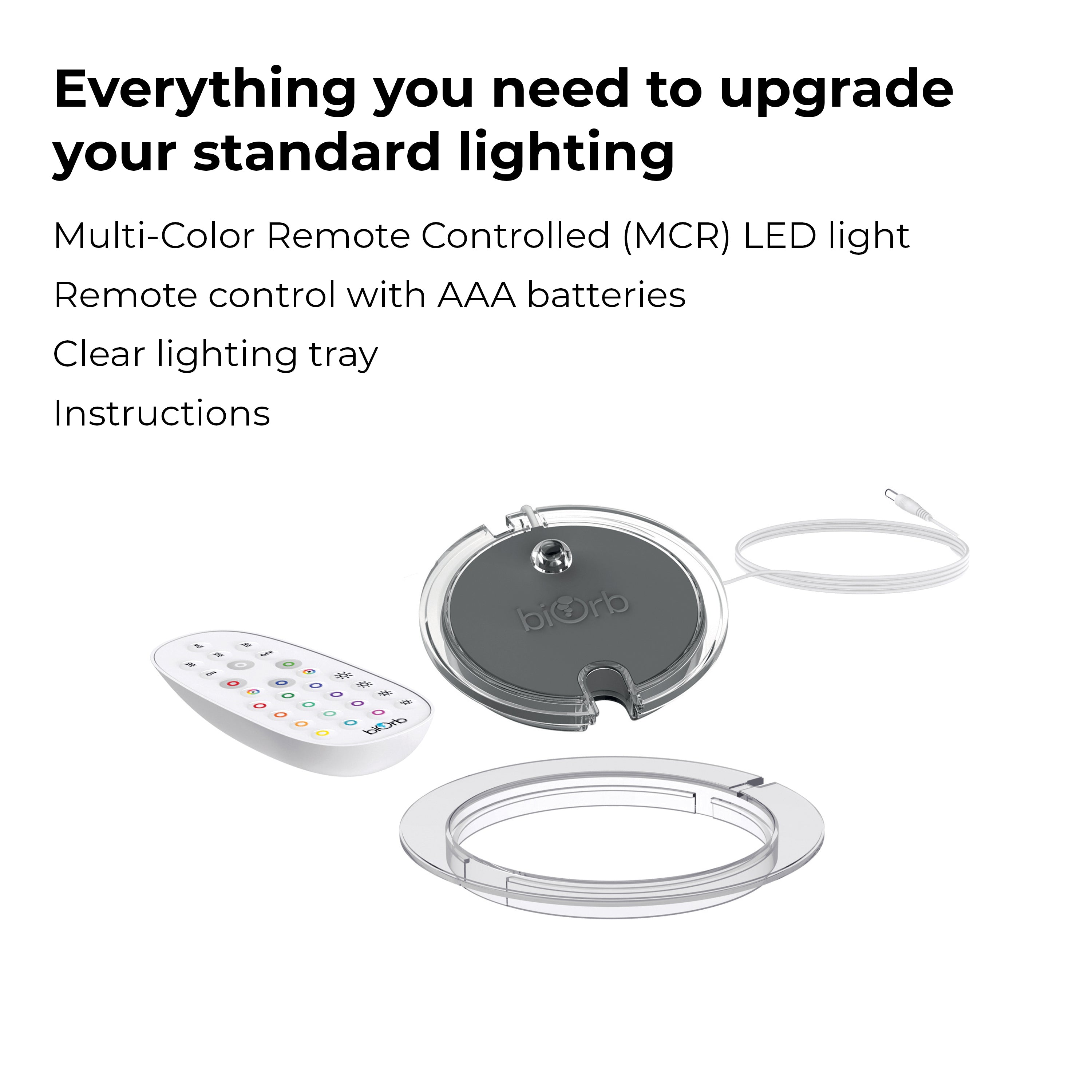 Small MCR LED Light Accessory - Everything you need to upgrade your standard lighting