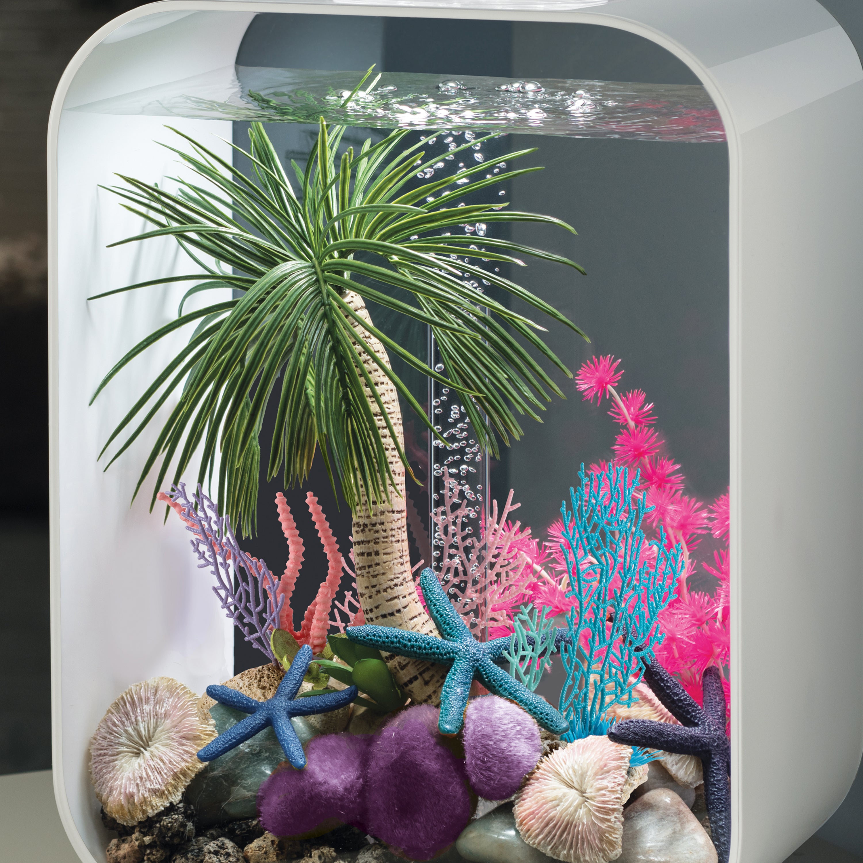 Large Seychelles Palm Tree Sculpture In Use