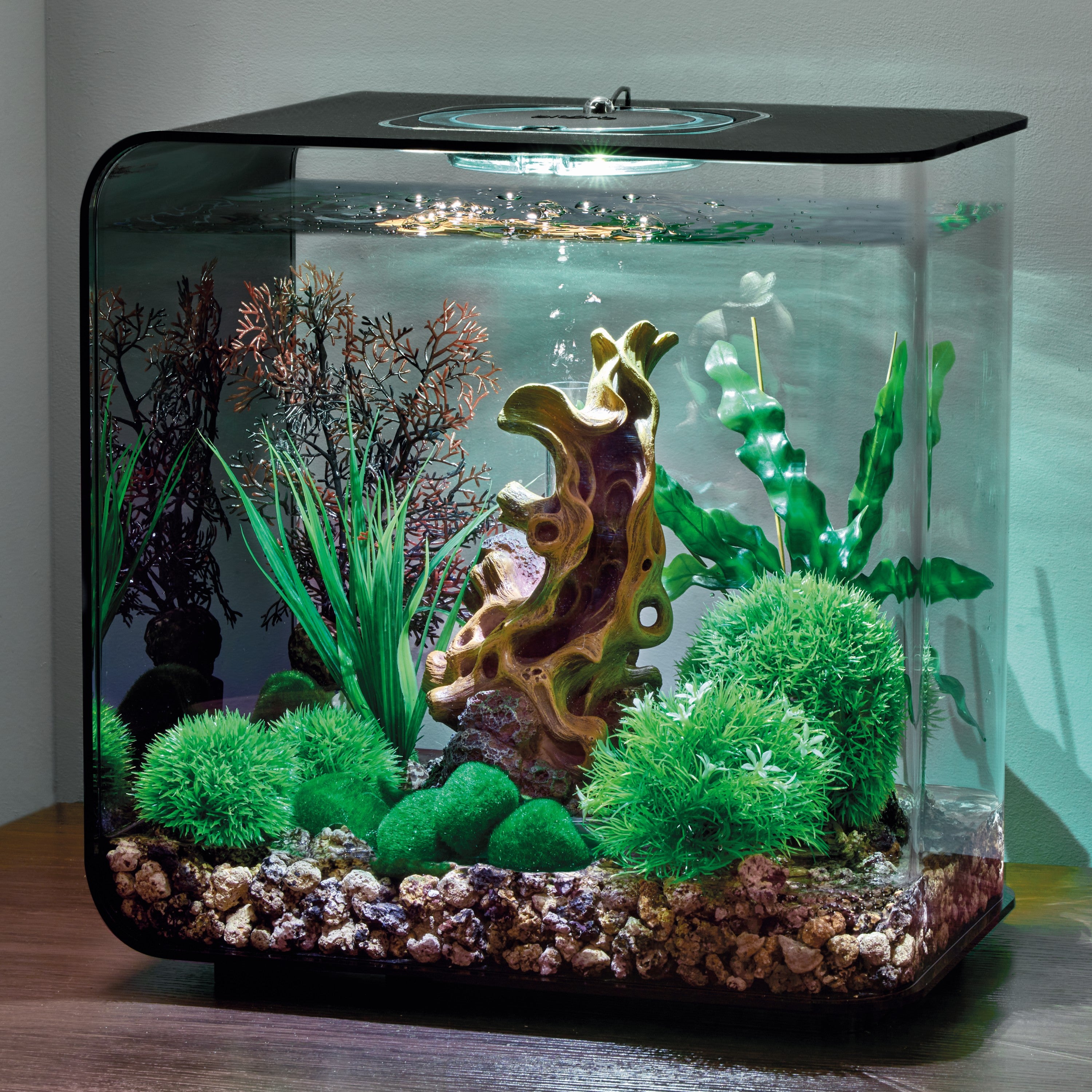 Wood on Stone Décor Set In Use