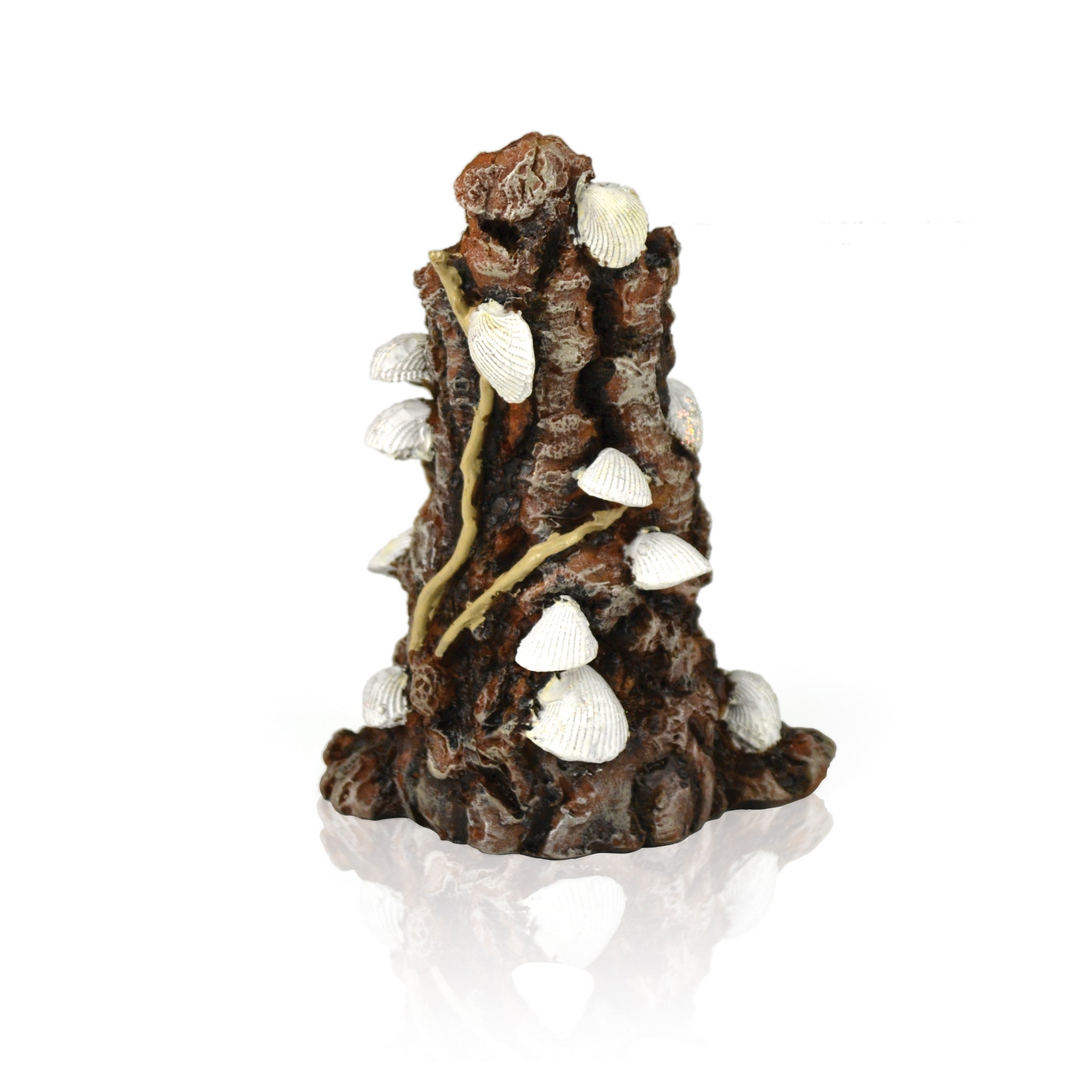 Small Shells on Bark Sculpture