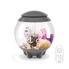 HALO 15 Aquarium with Multi Colour LED Light - Grey