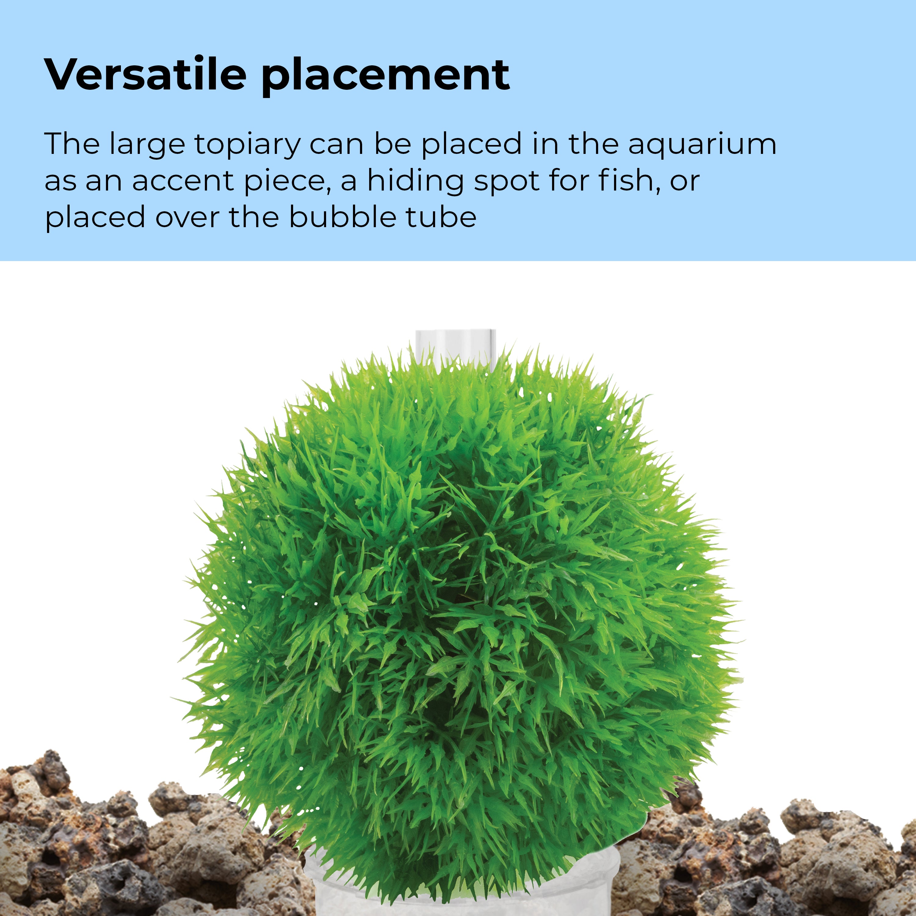 Aquatic Topiary Ball Set of 3 - Versatile placement