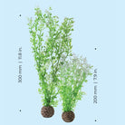 Winter Flower Plant Set of 2 - Dimensions
