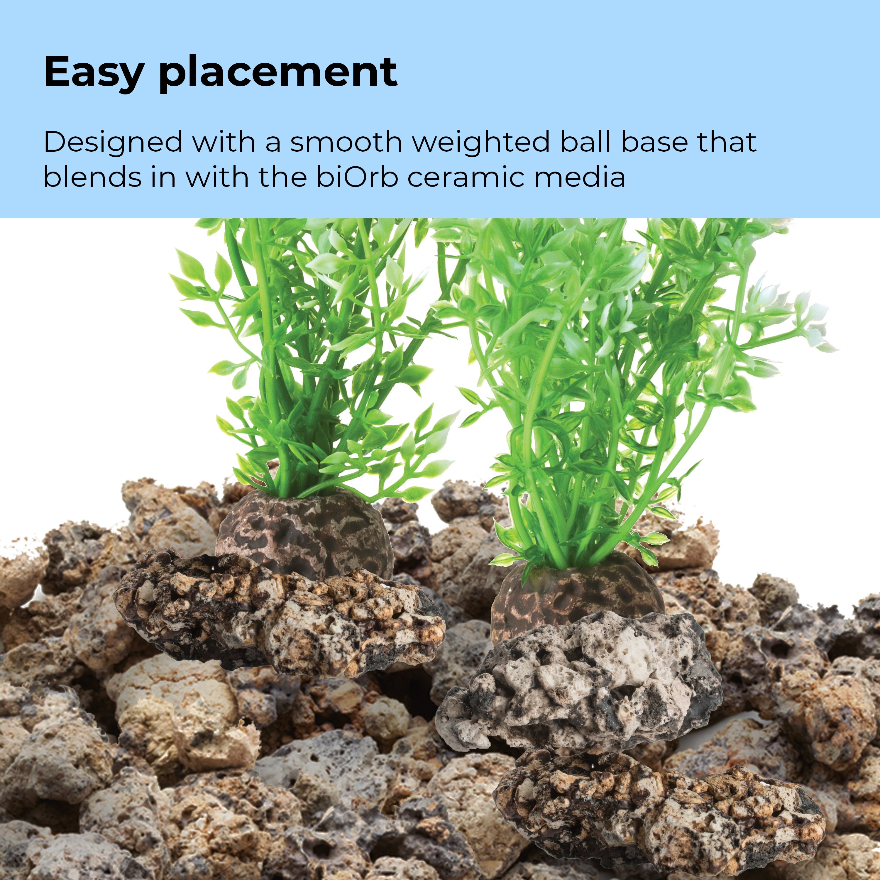 Winter Flower Plant Set of 2 - Easy placement