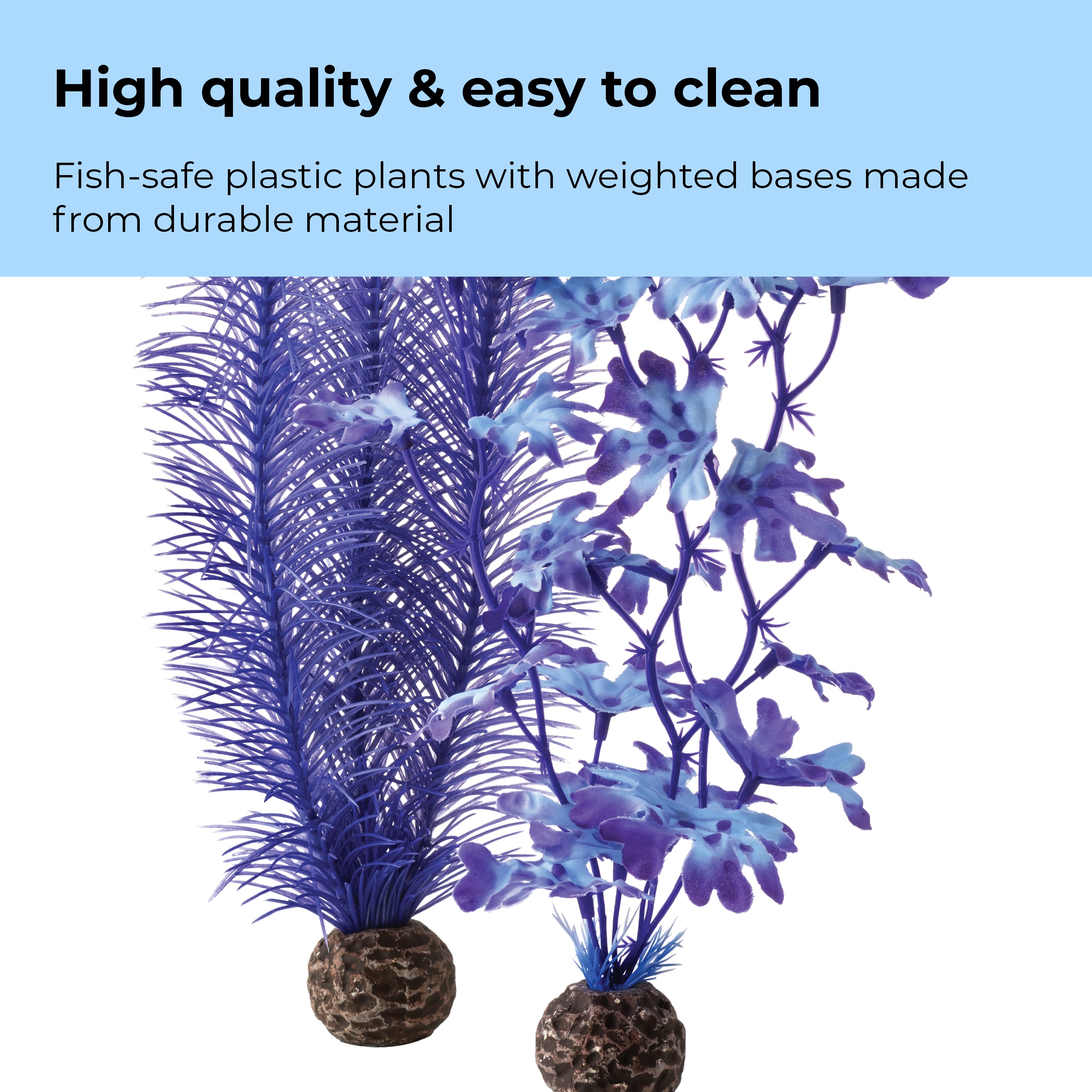 Medium Kelp Plant Set of 2 - High quality & easy to clean