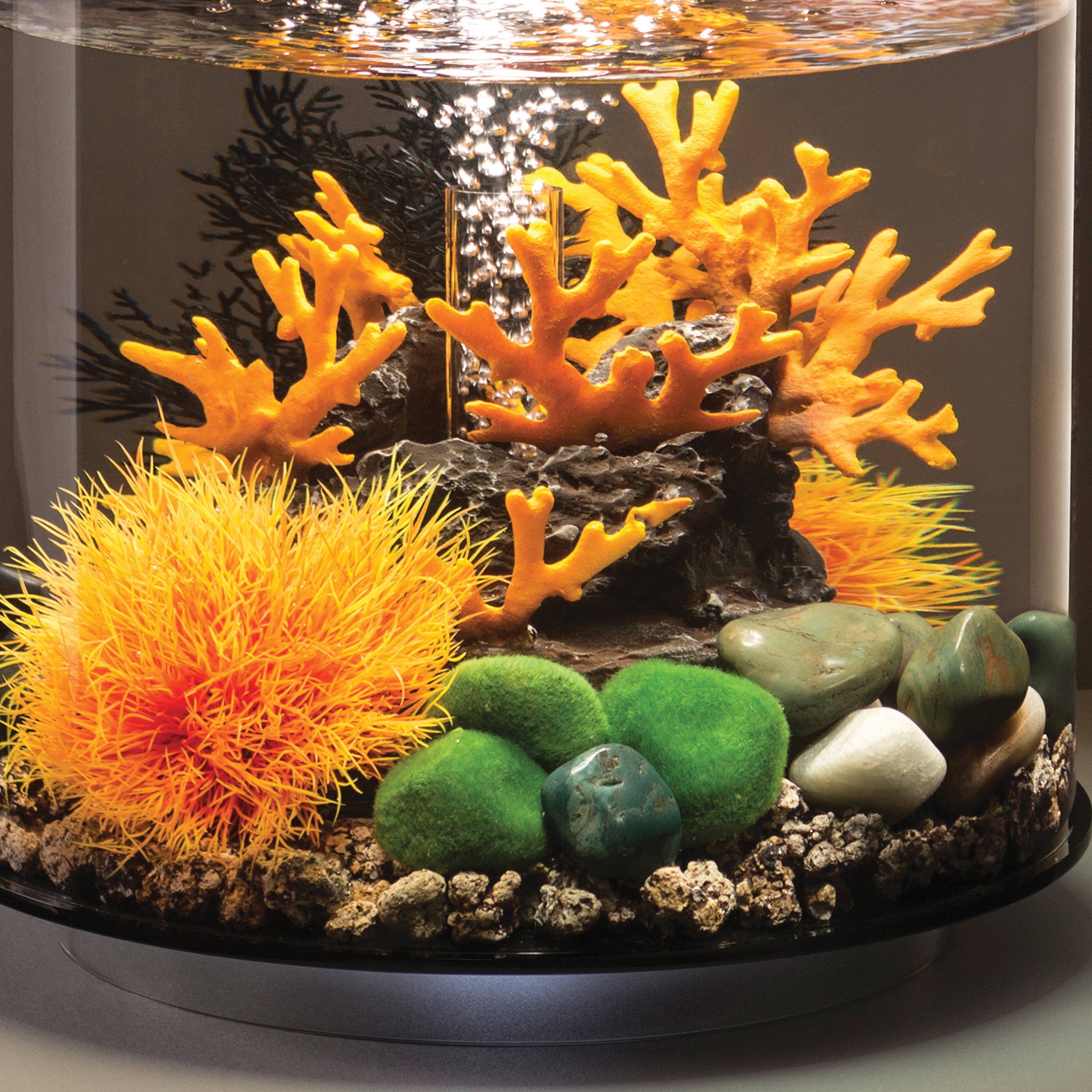 Moss Pebbles Set In Use