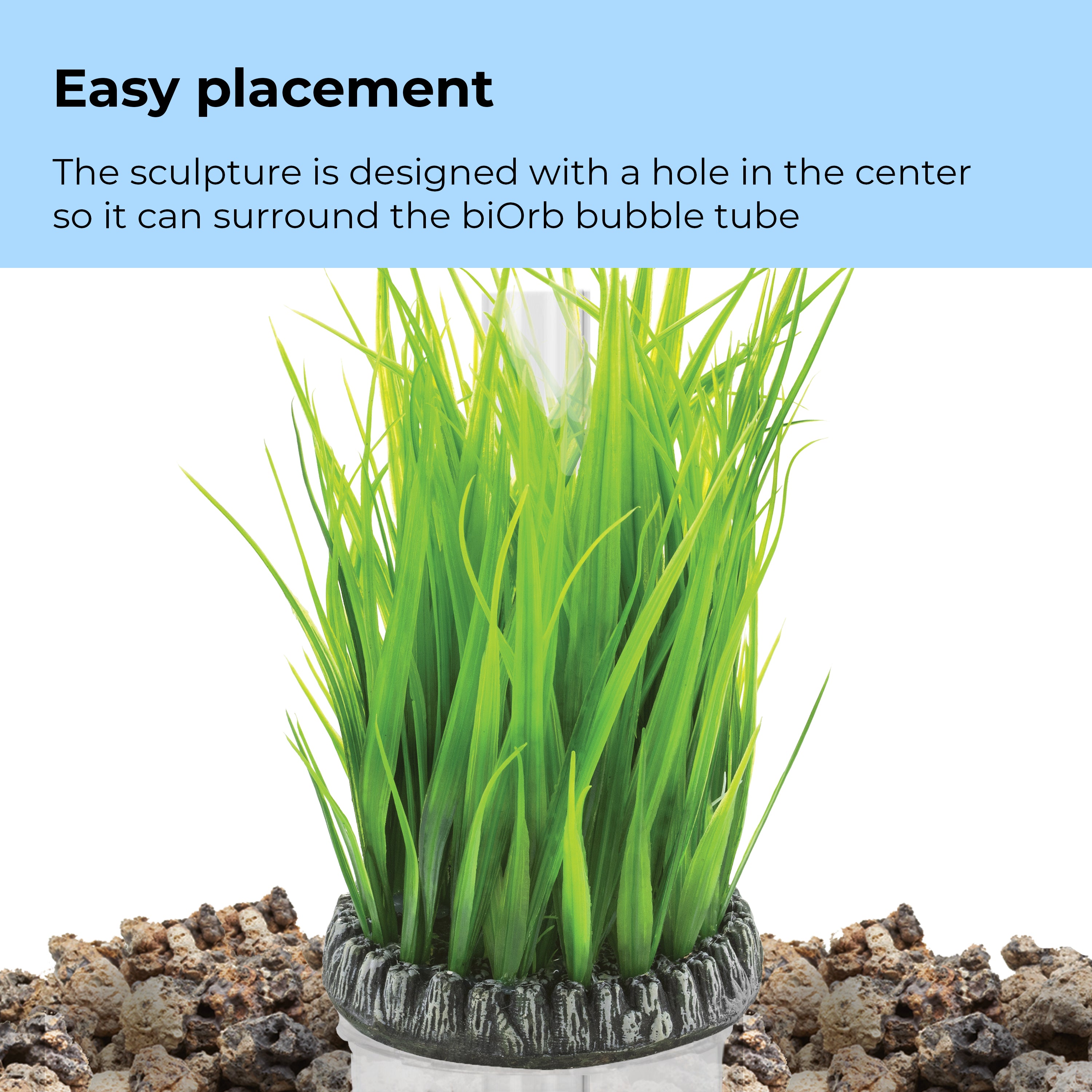 Medium Green Grass Ring - Easy placement
