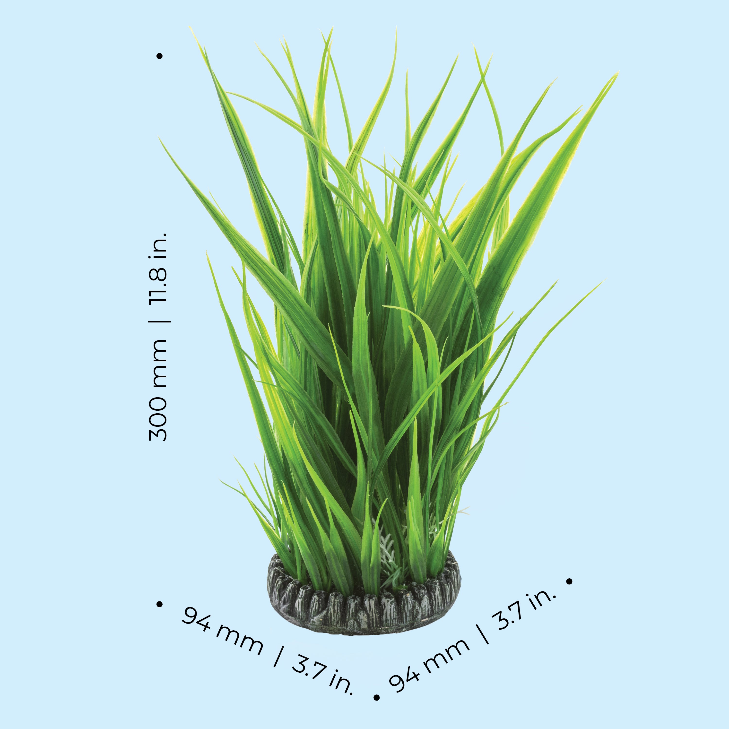Large Green Grass Ring - Dimensions