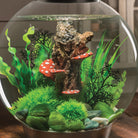 Mushroom on Trunk Sculpture In Use