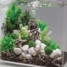 Small Shells on Bark Sculpture In Use