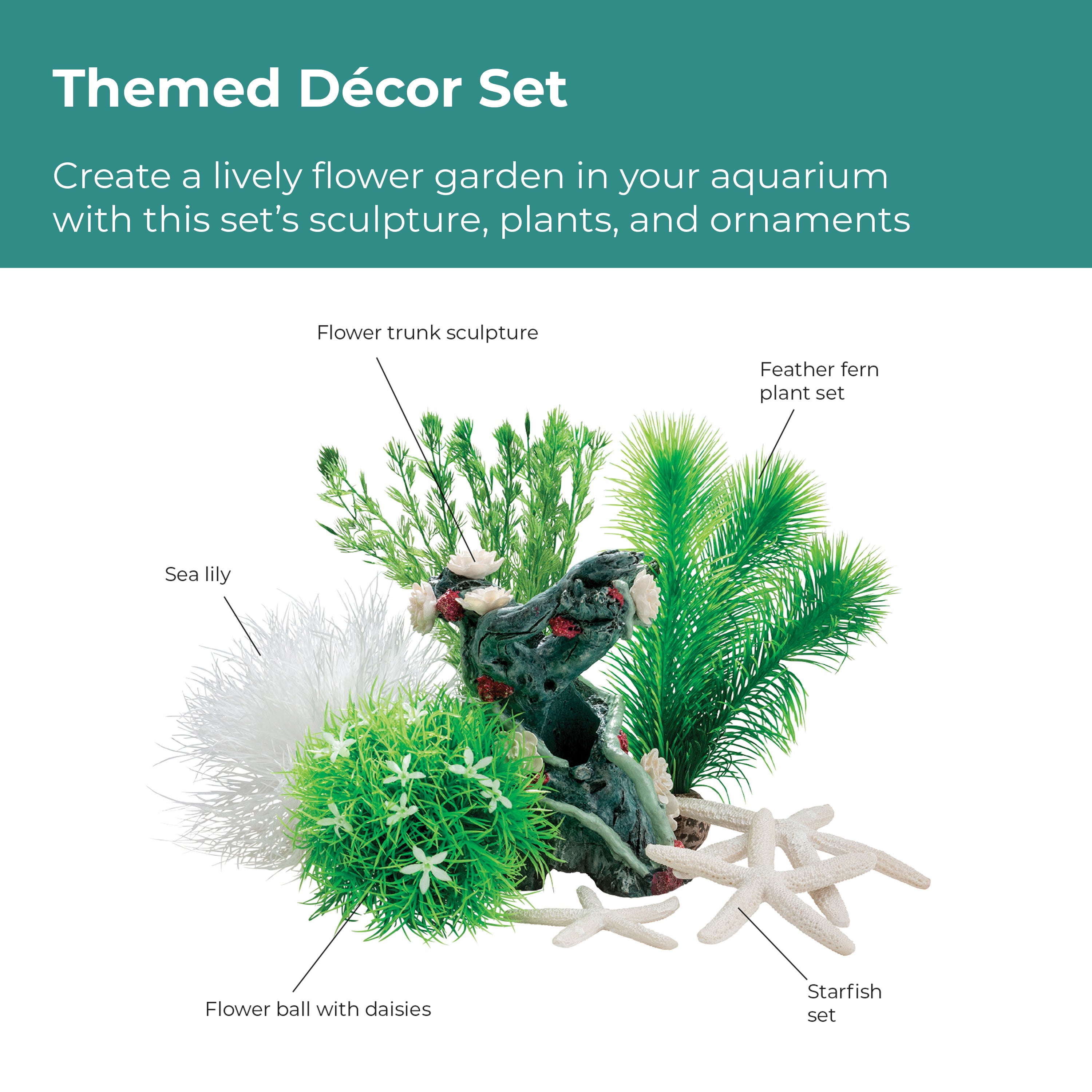 Flower Garden Décor Set - Theme Decor Set