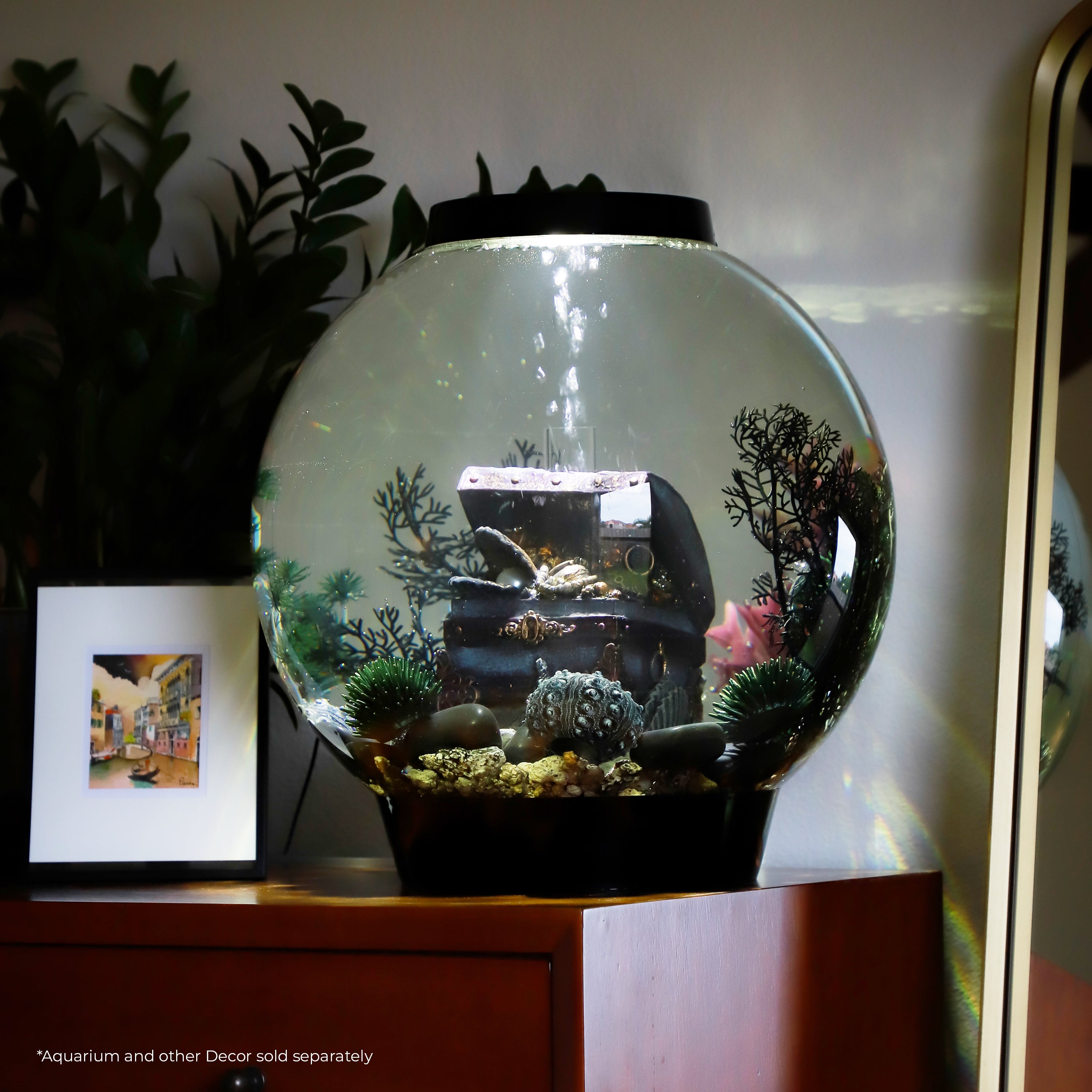 Medium Treasure Chest Sculpture In Use