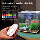 CUBE 60 Aquarium with Multi Colour LED Light - Multi-color changing LED light
