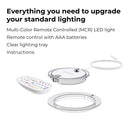 Small MCR LED Light Accessory - Everything you need to upgrade your standard lighting