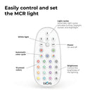 Small MCR LED Light Accessory - Easily control and set the MCR light