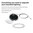 Small MCR LED Light Accessory - Everything you need to upgrade your standard lighting