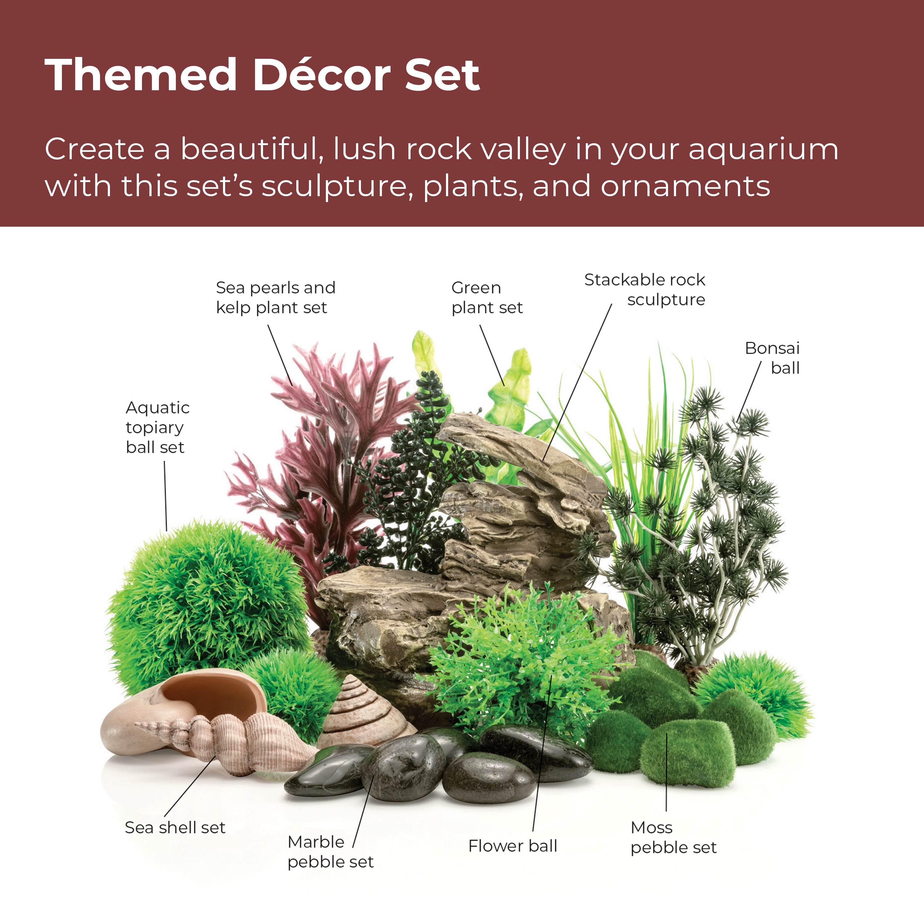Rock Valley Decor Set - Themed Decor Set