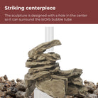 Rock Valley Decor Set - Striking centerpiece