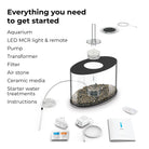 LOOP 15 Aquarium with Multi Colour LED Light - Everything uou need to get started