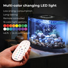 LOOP 30 Aquarium with Multi Colour LED Light - Multi-color changing LED light
