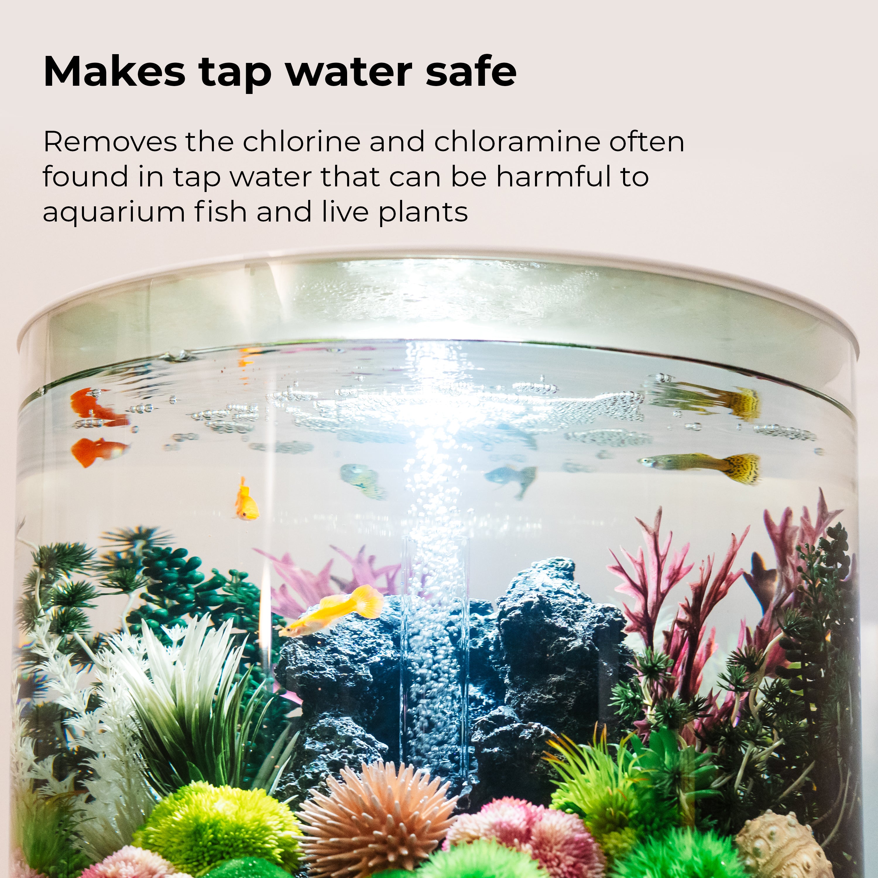 Chlorine Remover - Makes tap water safe