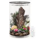 TUBE 30 Aquarium with Multi Colour LED Light - Black