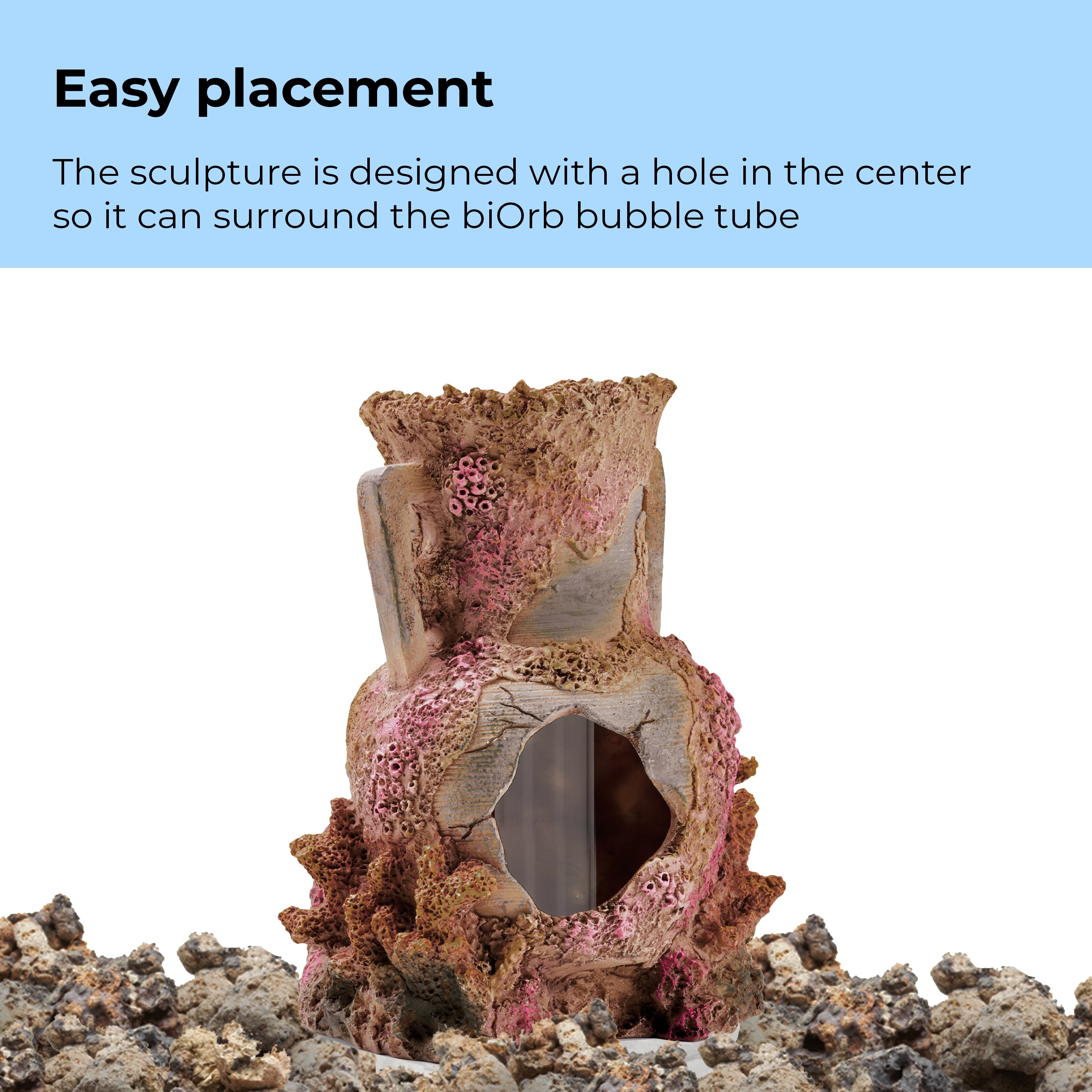 Lost Vase Sculpture Easy Placement