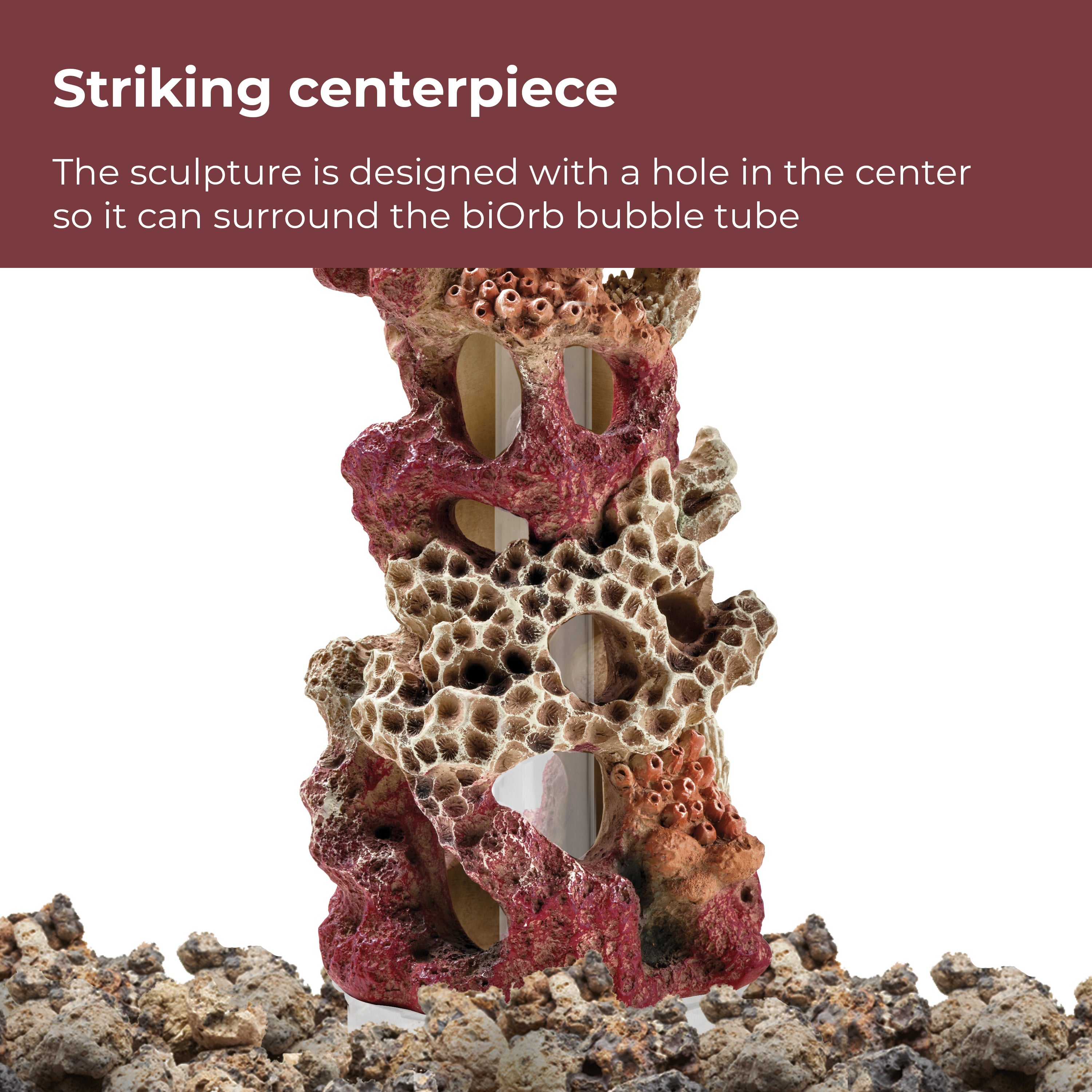 Reef Rock Décor Set Striking Centerpiece