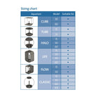 Use the chart to ensure biOrb decor will fit your aquarium