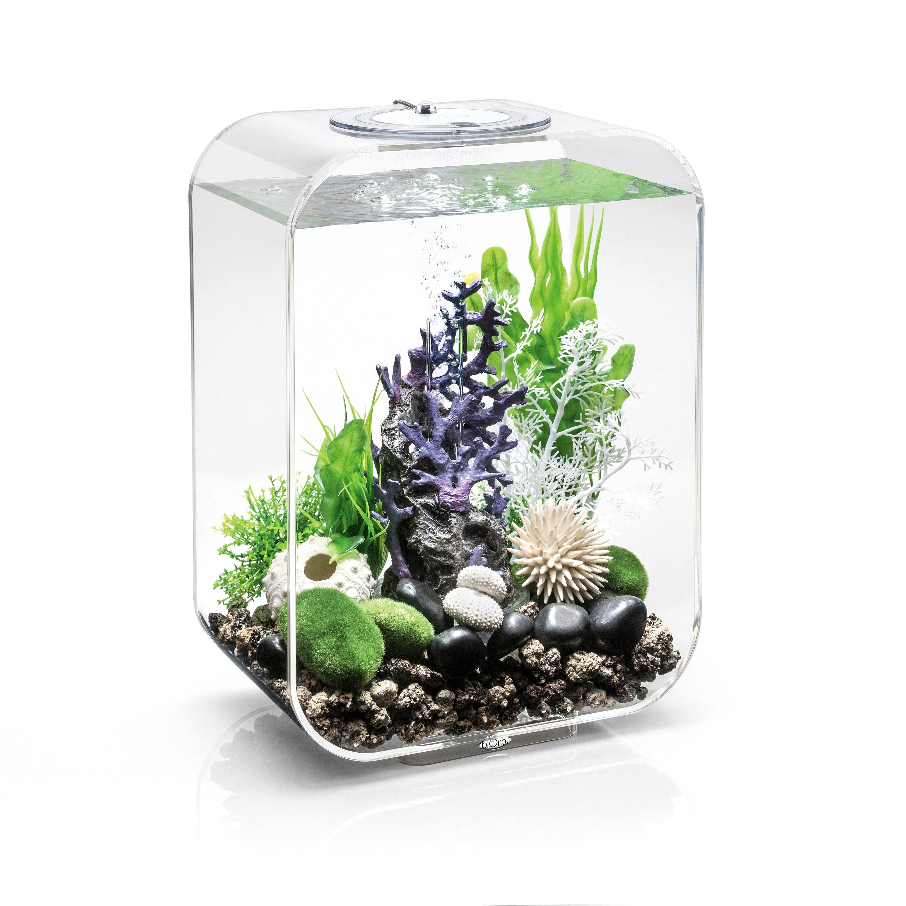 Get inspiration for your aquarium design by using the biOrb Reef Sculpture