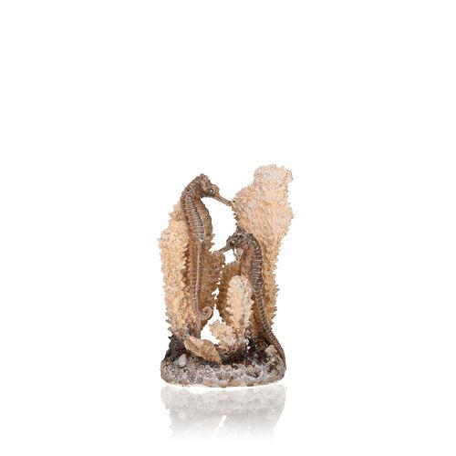 biOrb Seahorses on Coral Aquarium Sculpture, small available in Natural