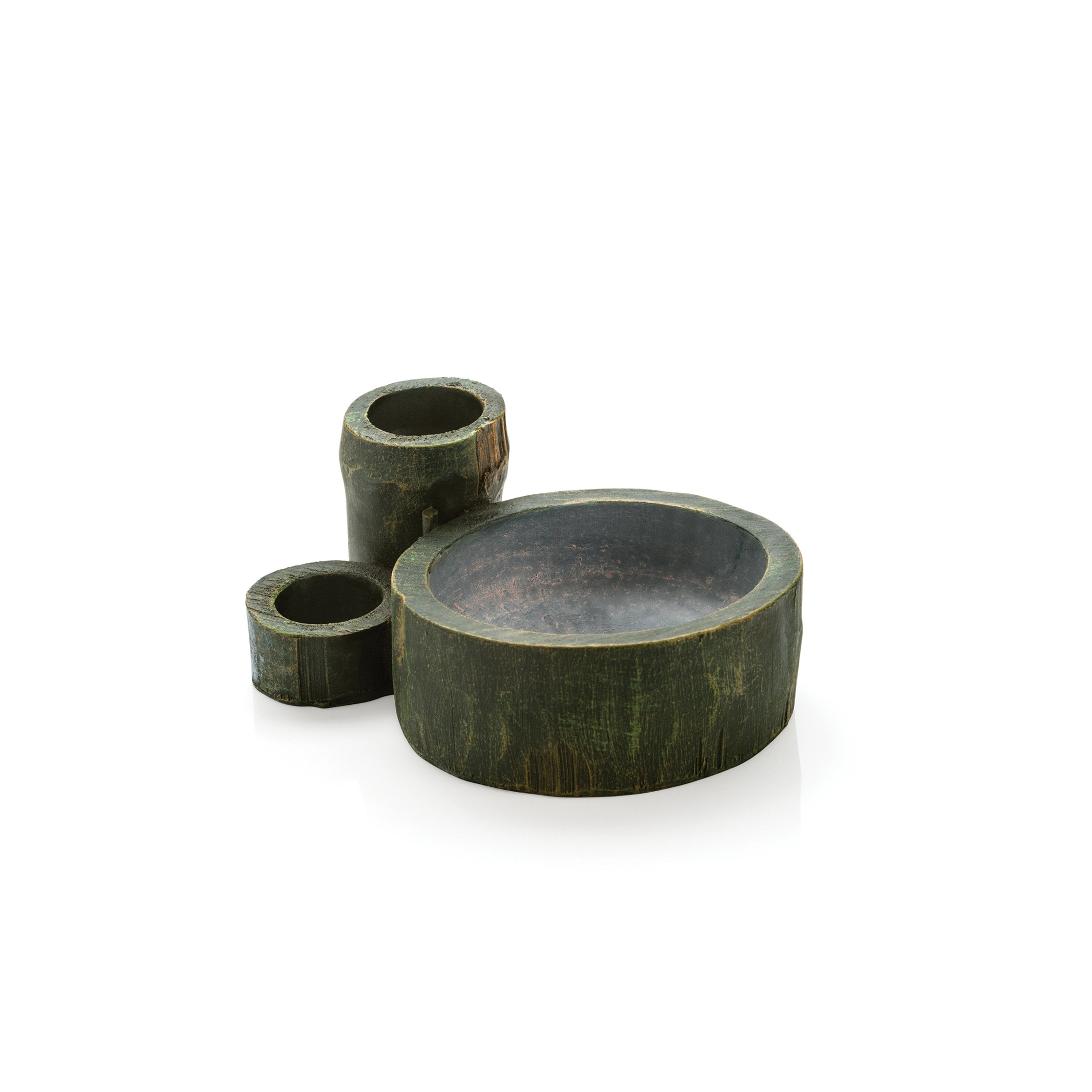 EARTH Bamboo Sculpture small available in Green