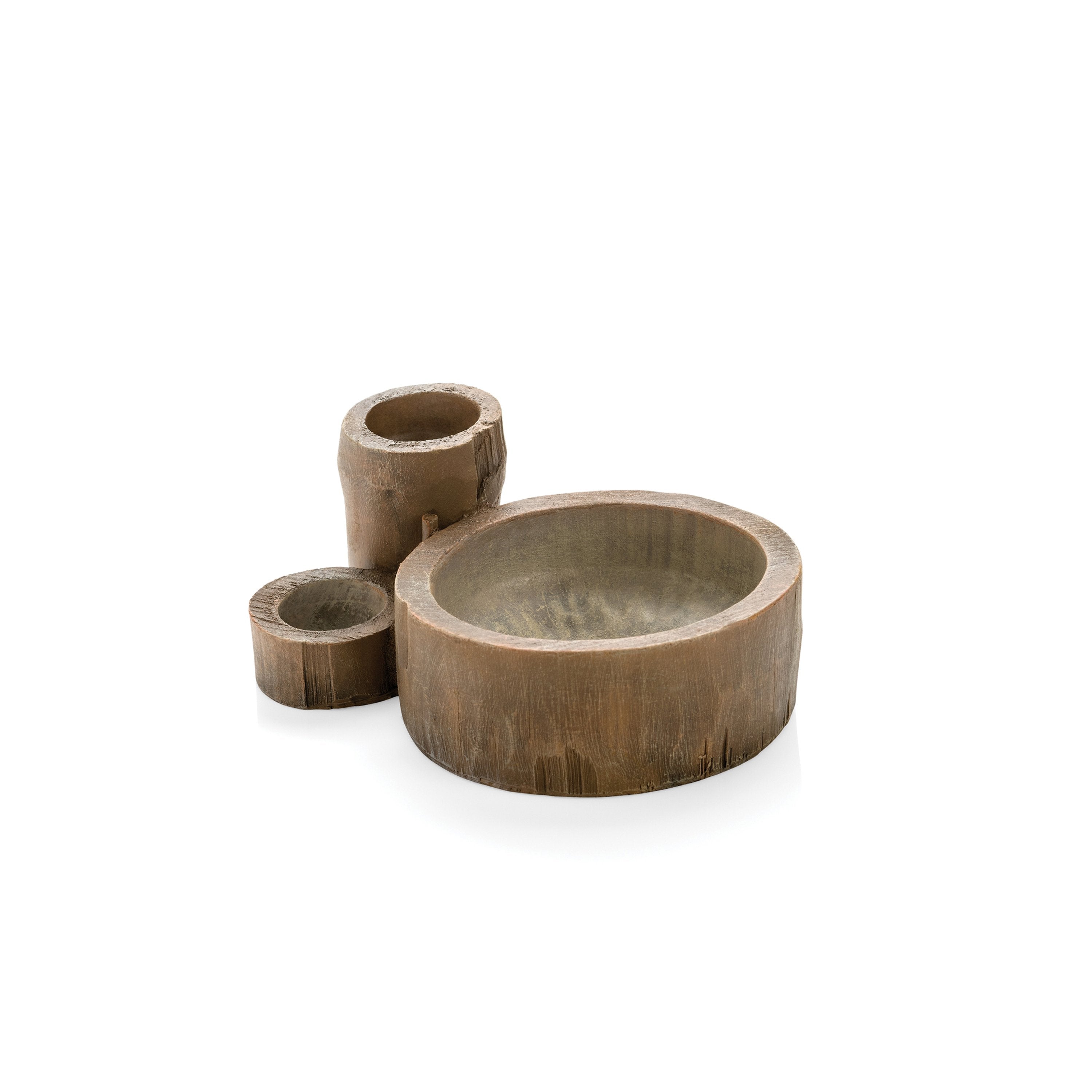 EARTH Bamboo Sculpture small available in Brown