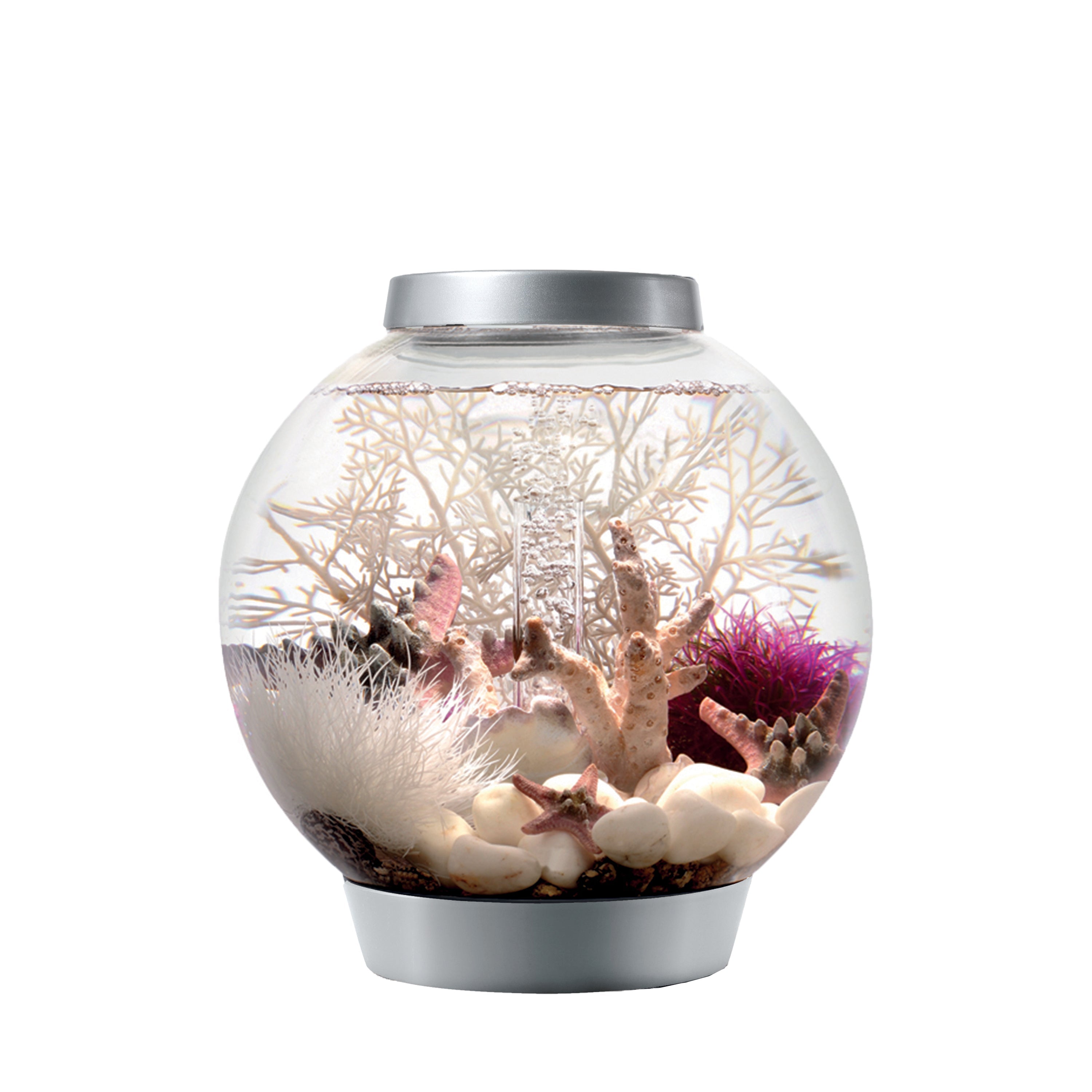 CLASSIC 15 Aquarium with Standard Light - 4 gallon available in Silver