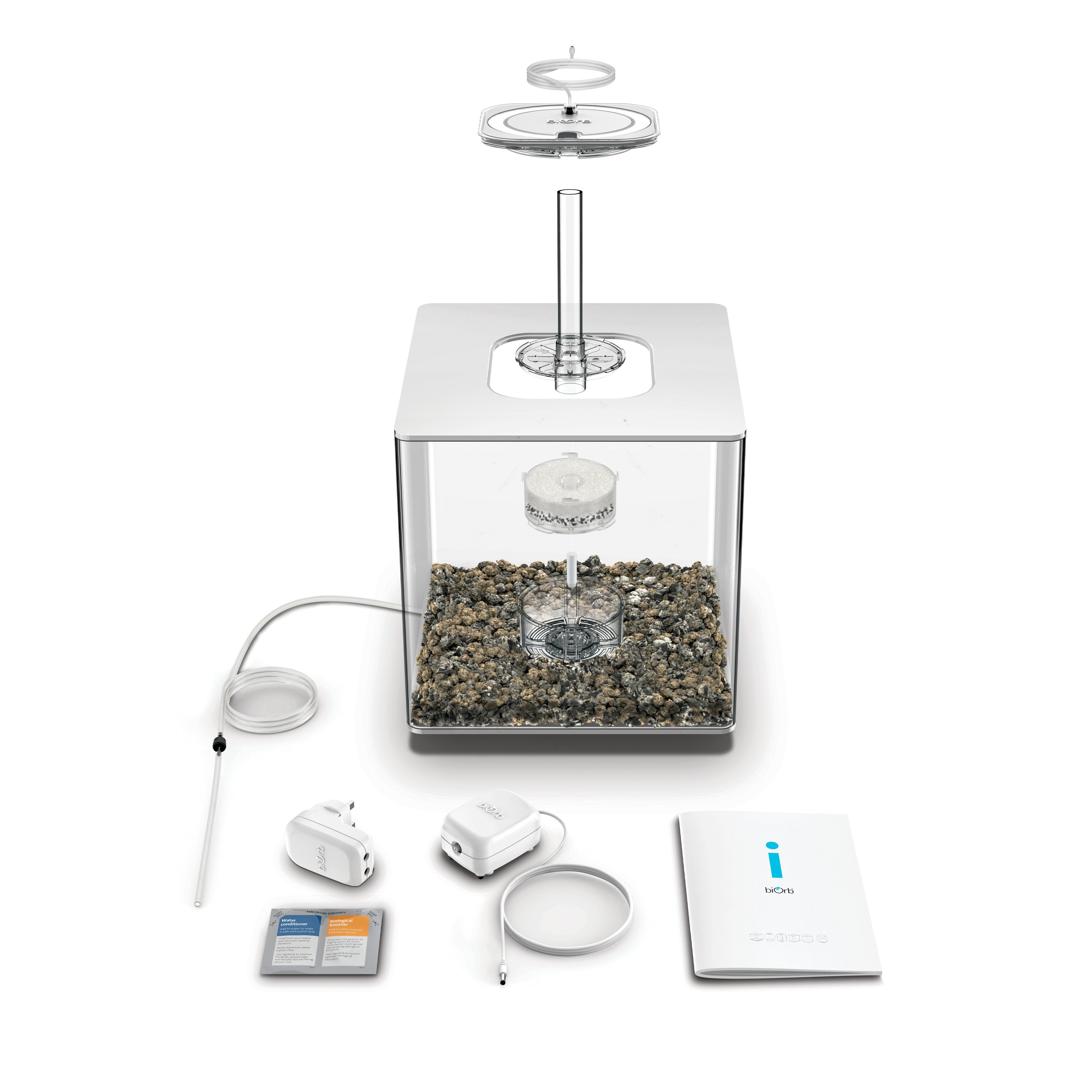 How to Assemble CUBE 30 Aquarium with MCR Light - 8 gallon