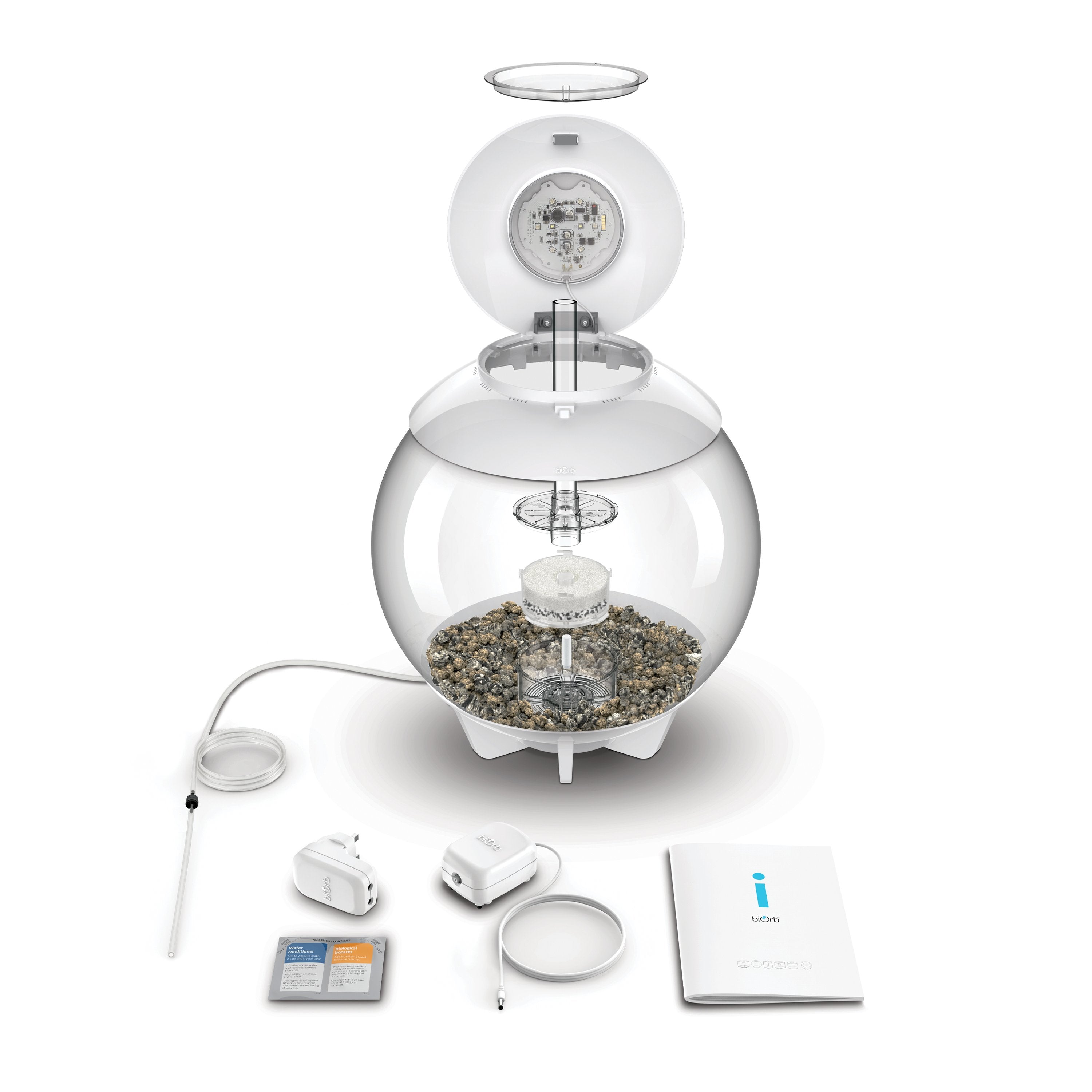 How to Assemble HALO 30 Aquarium with MCR Light - 8 gallon