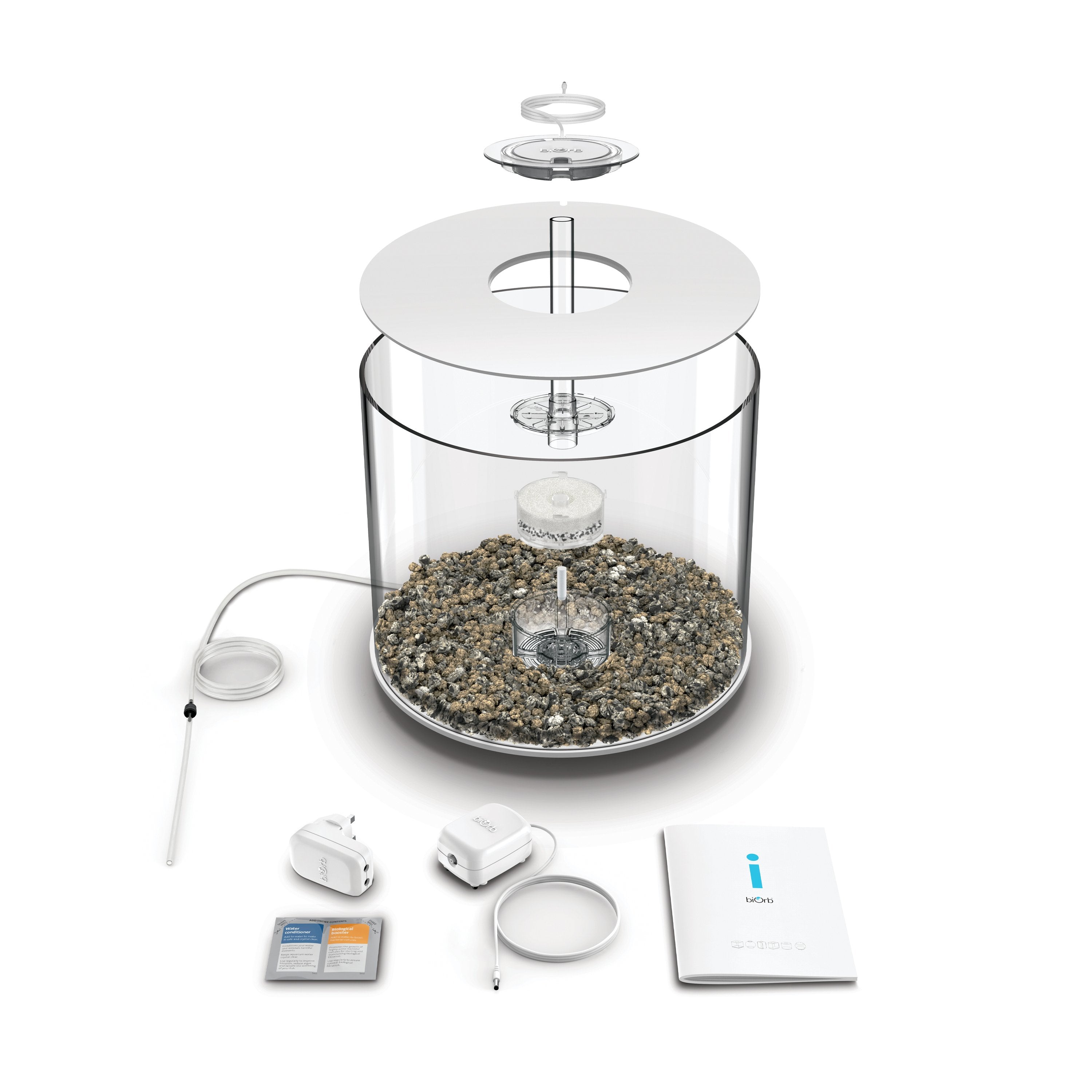 How to Assemble TUBE 35 Aquarium with Standard Light - 9.2 gallon