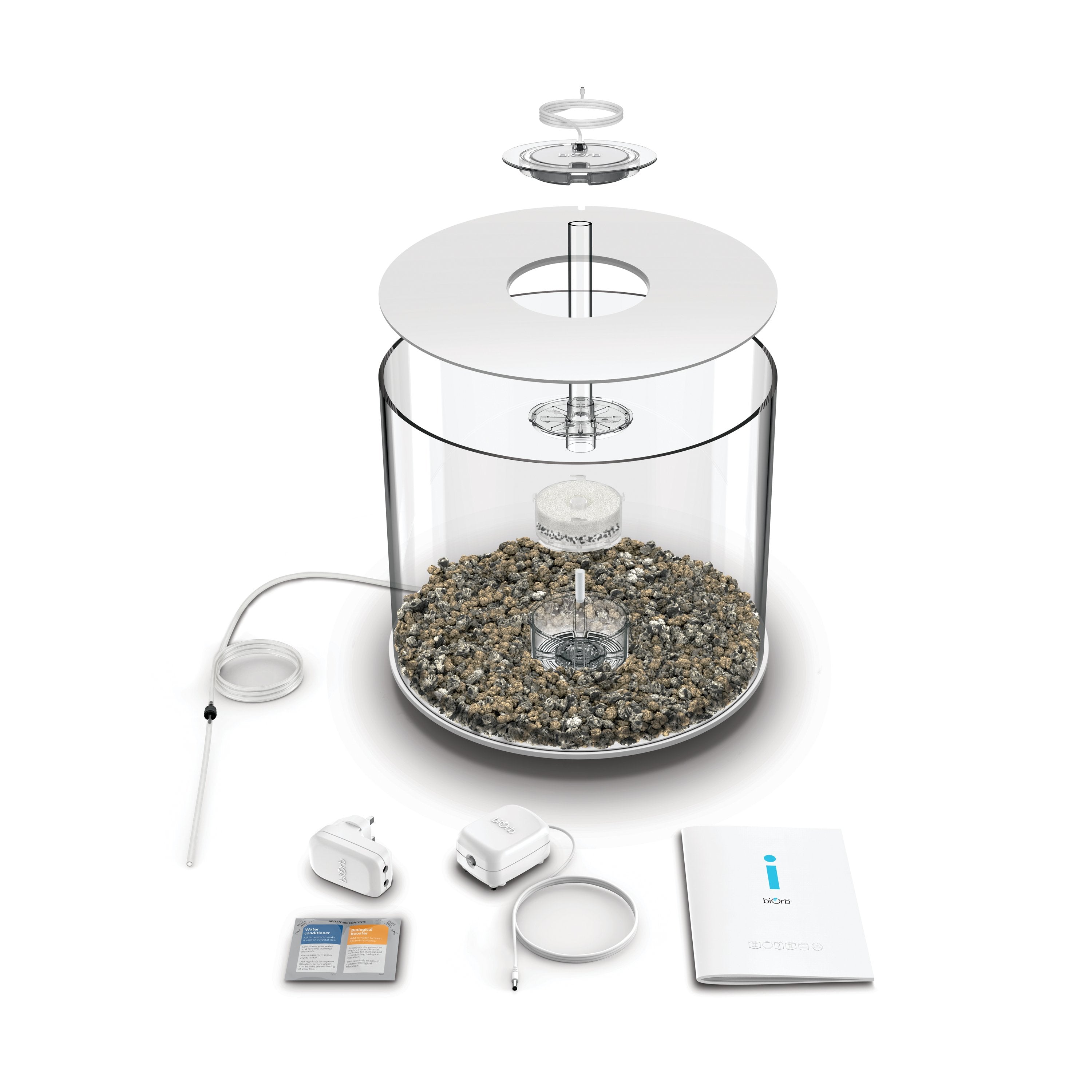 How to Assemble TUBE 35 Aquarium with MCR Light - 9.2 gallon