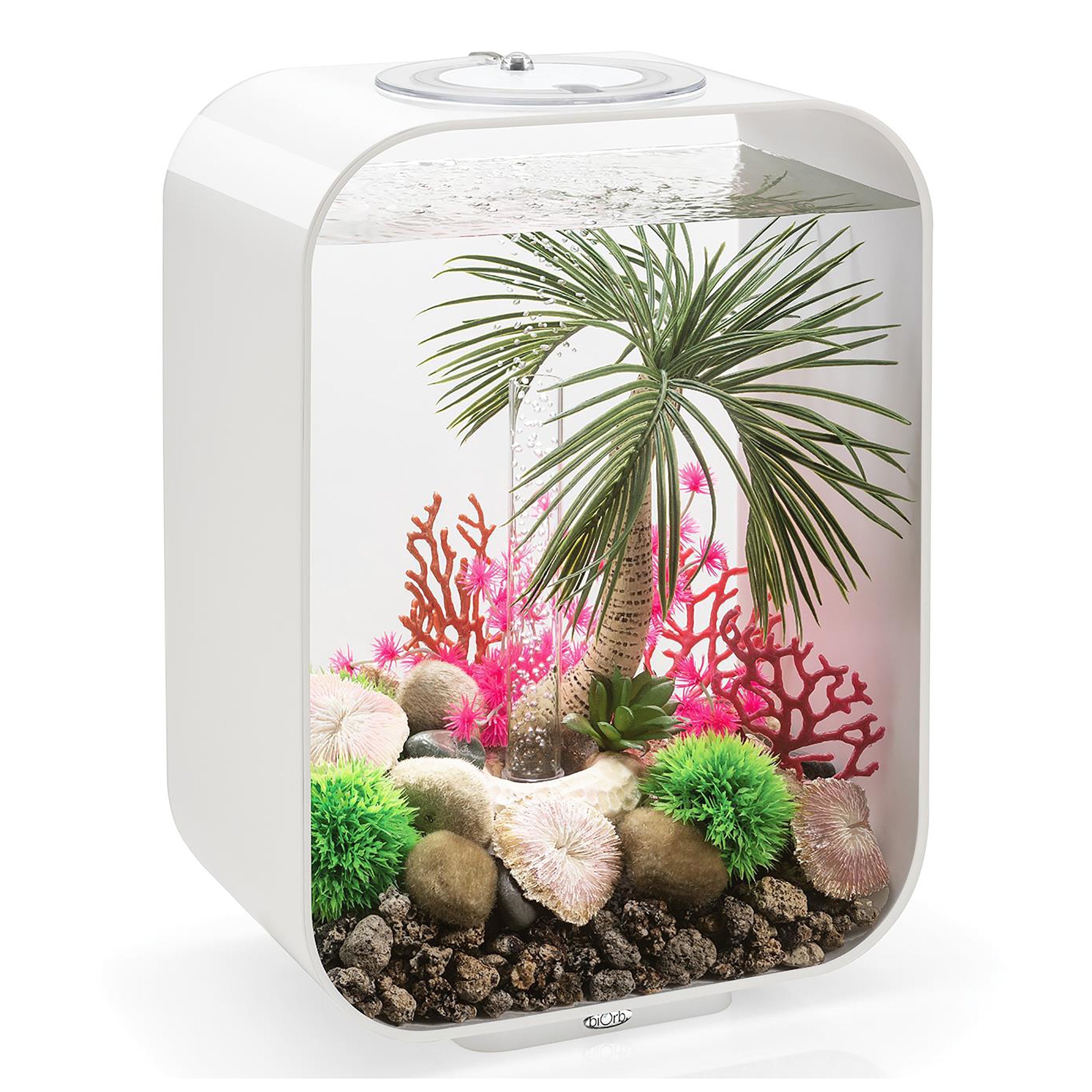 Get inspiration for your aquarium design by using the biOrb Aquarium Seychelles Plate Coral Set of 3