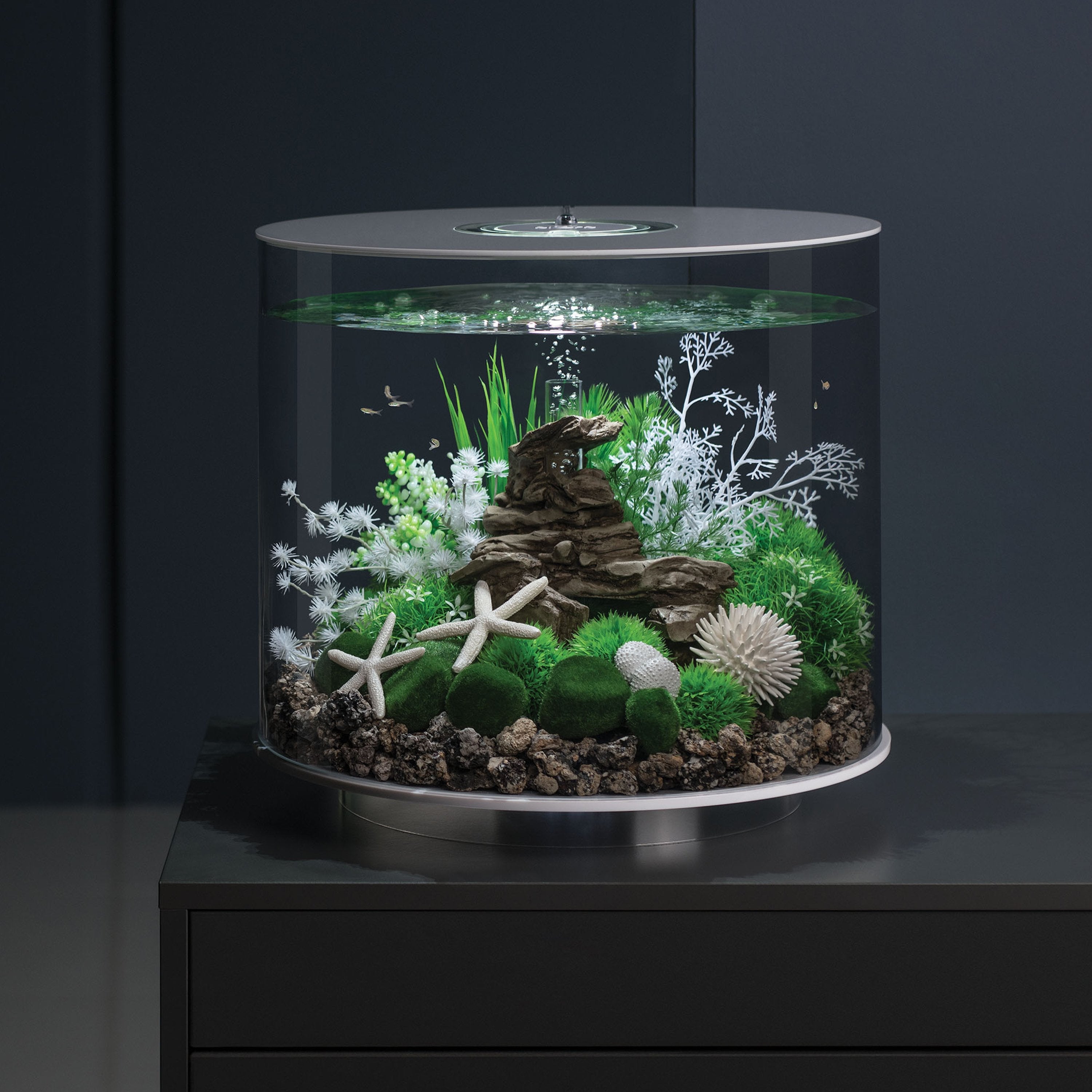 Stackable Rock Sculpture in Use
