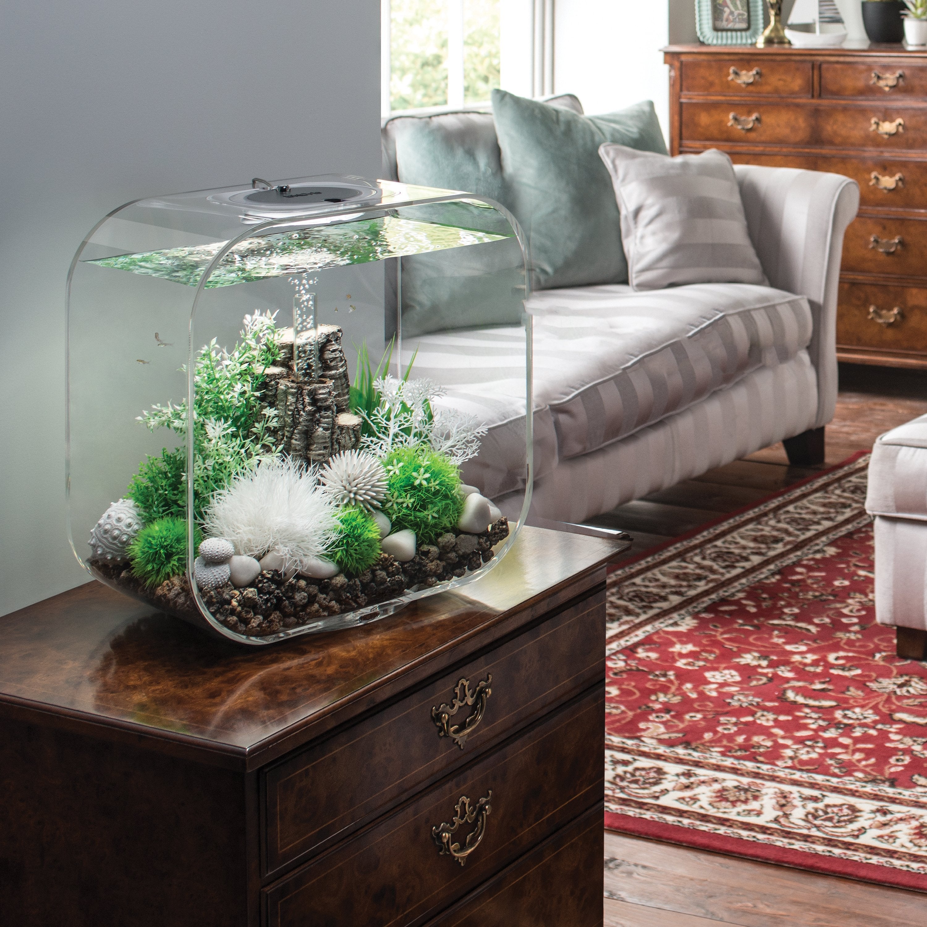 White Sea Urchins Set of 3 in Use