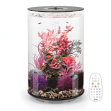 TUBE 30 Aquarium with Multi Colour LED Light - remote control